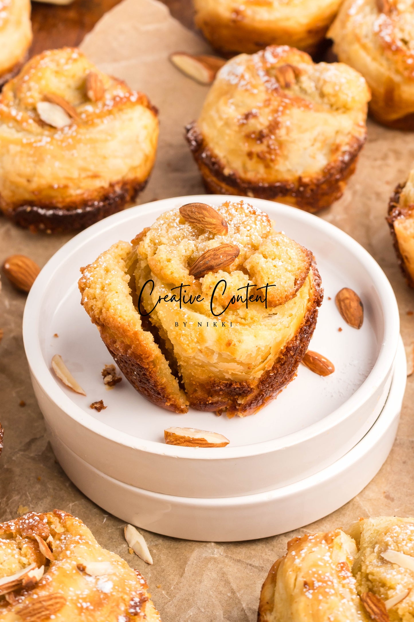 Almond Cruffin - Set 2 of 2