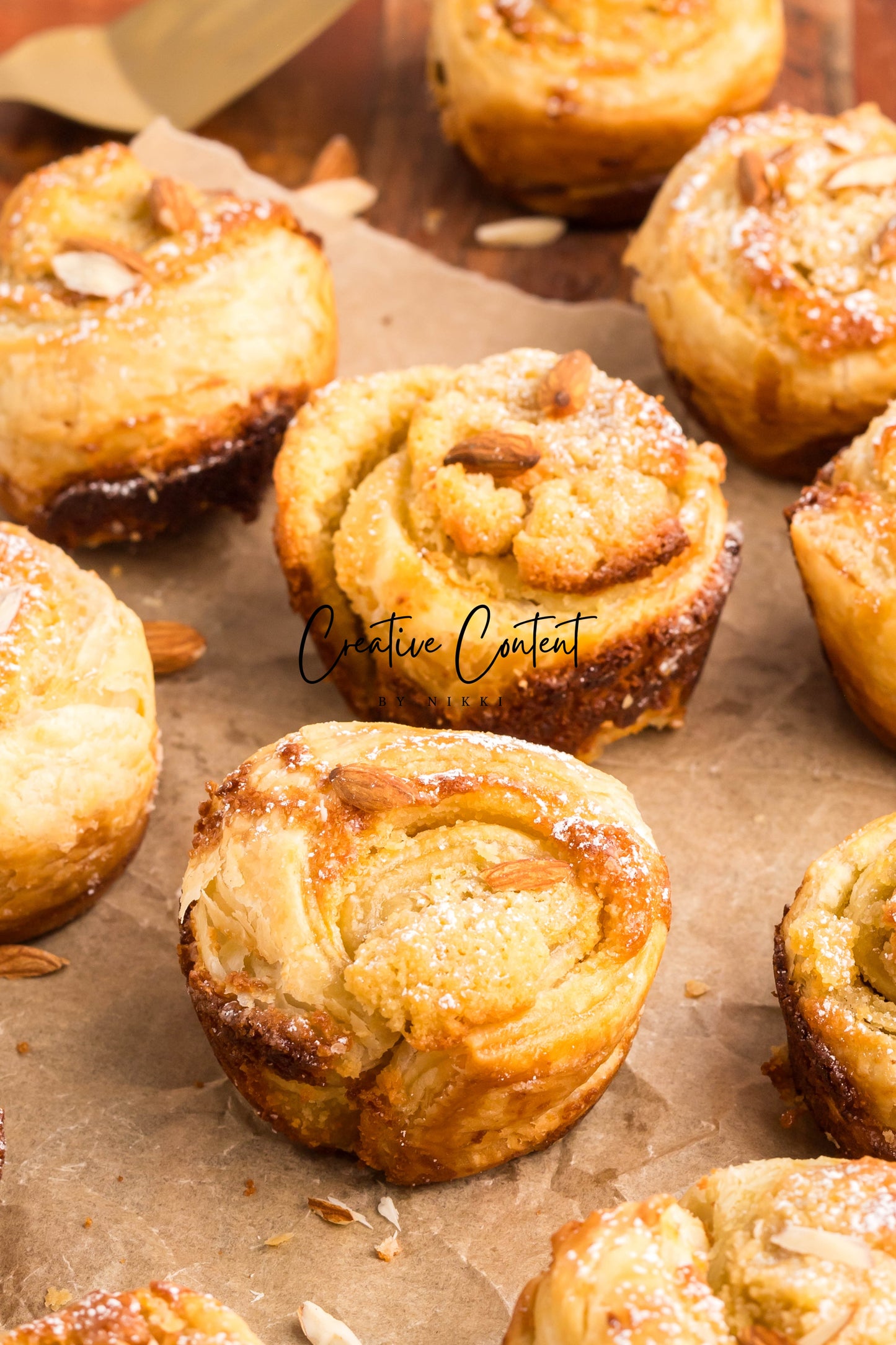 Almond Cruffin - Set 2 of 2