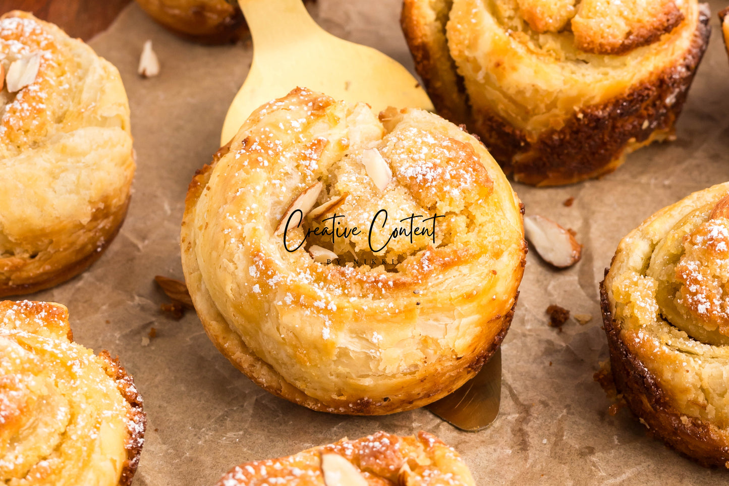 Almond Cruffin - Set 2 of 2