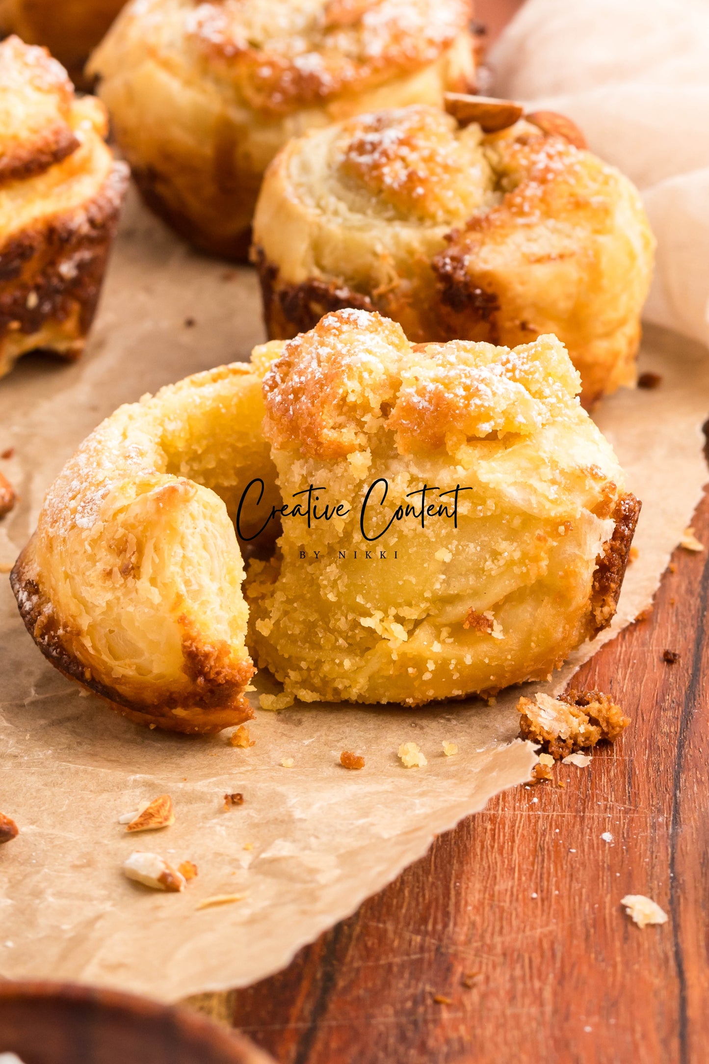 Almond Cruffin - Set 2 of 2