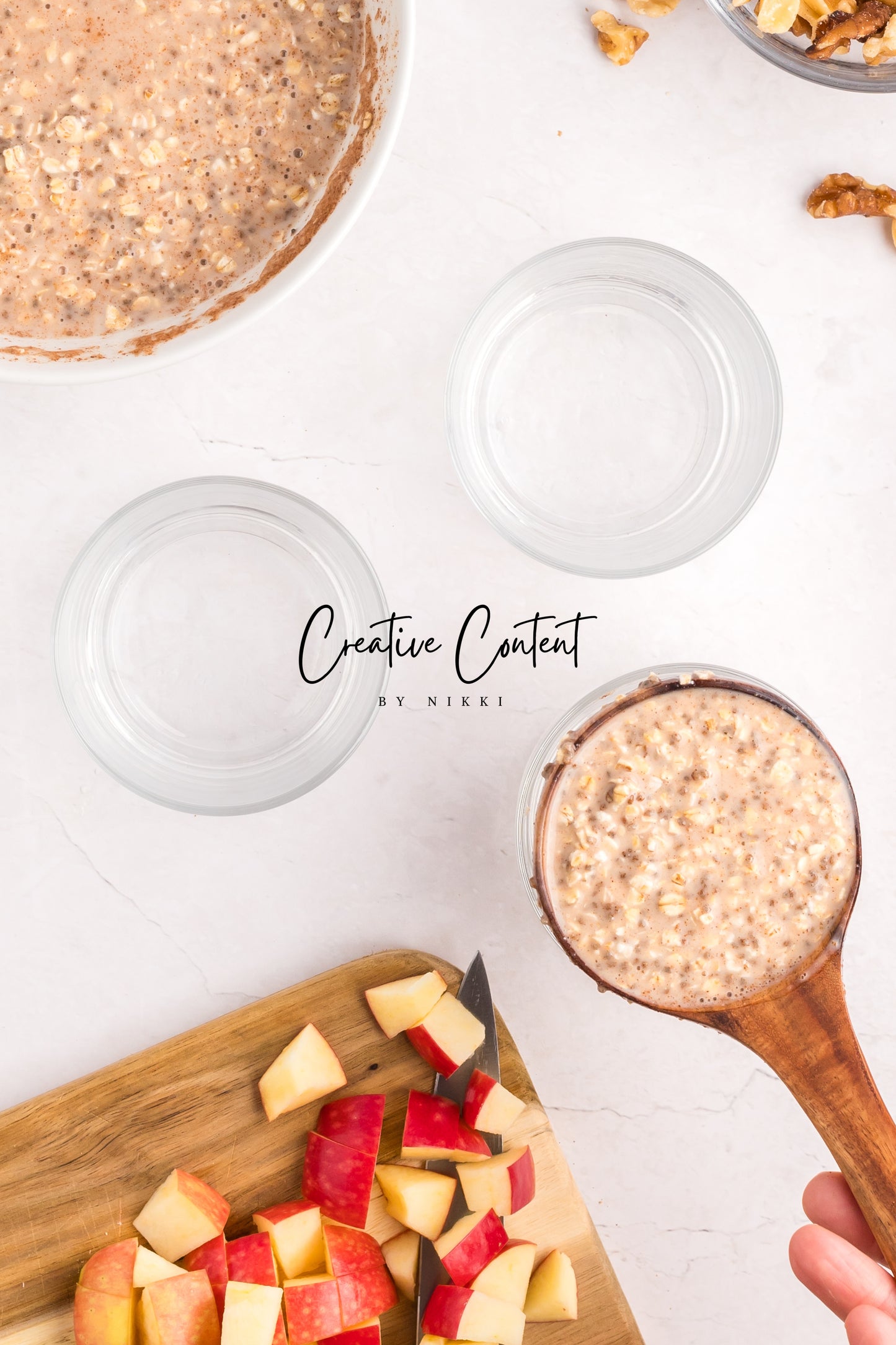 Apple Cinnamon Overnight Oats - Exclusive