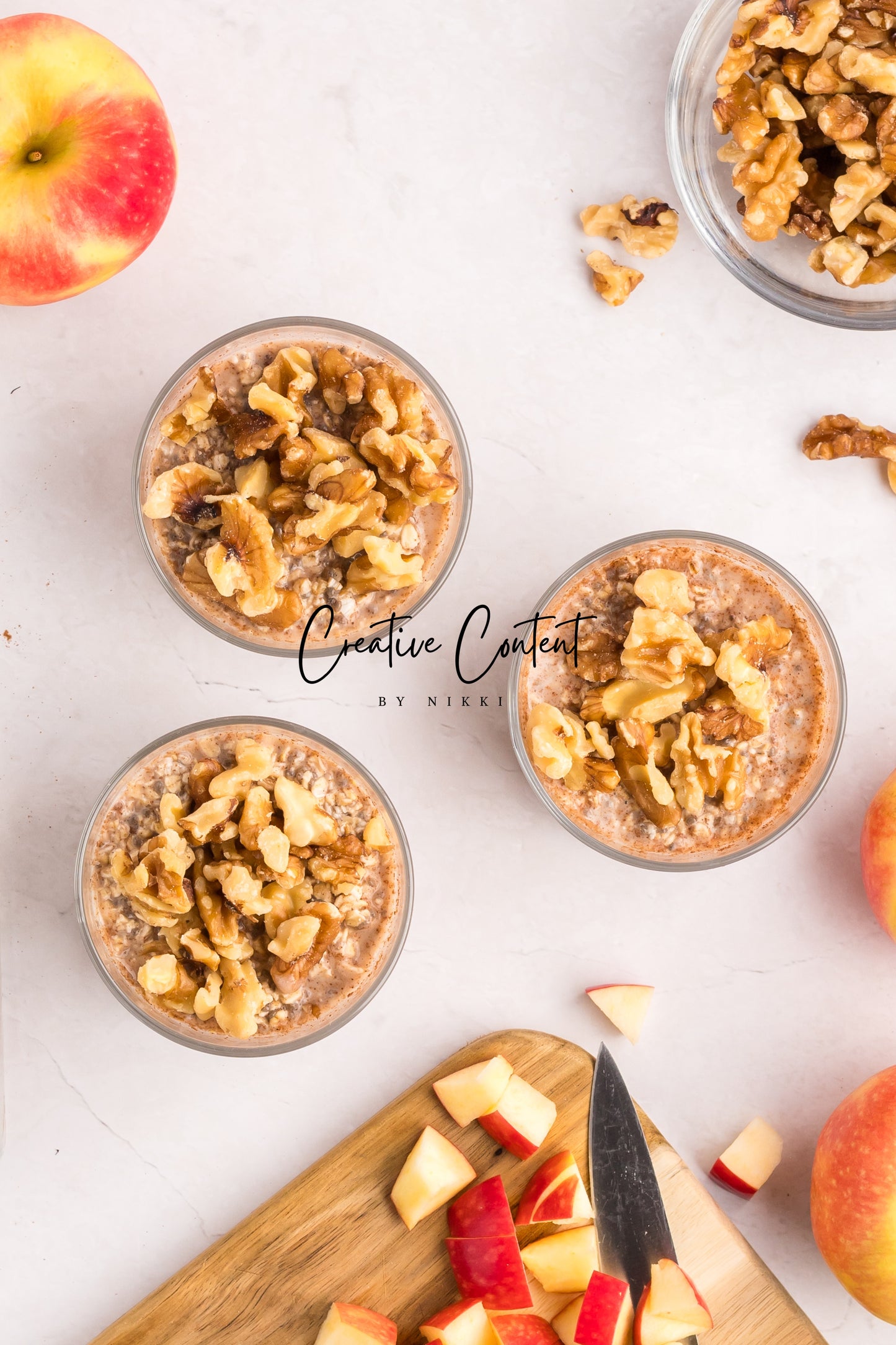 Apple Cinnamon Overnight Oats - Exclusive