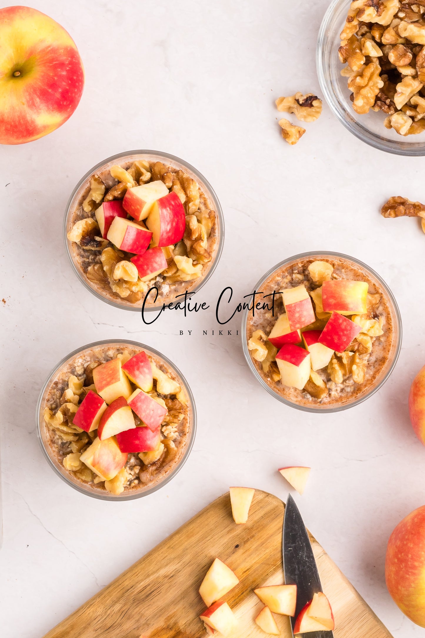 Apple Cinnamon Overnight Oats - Exclusive