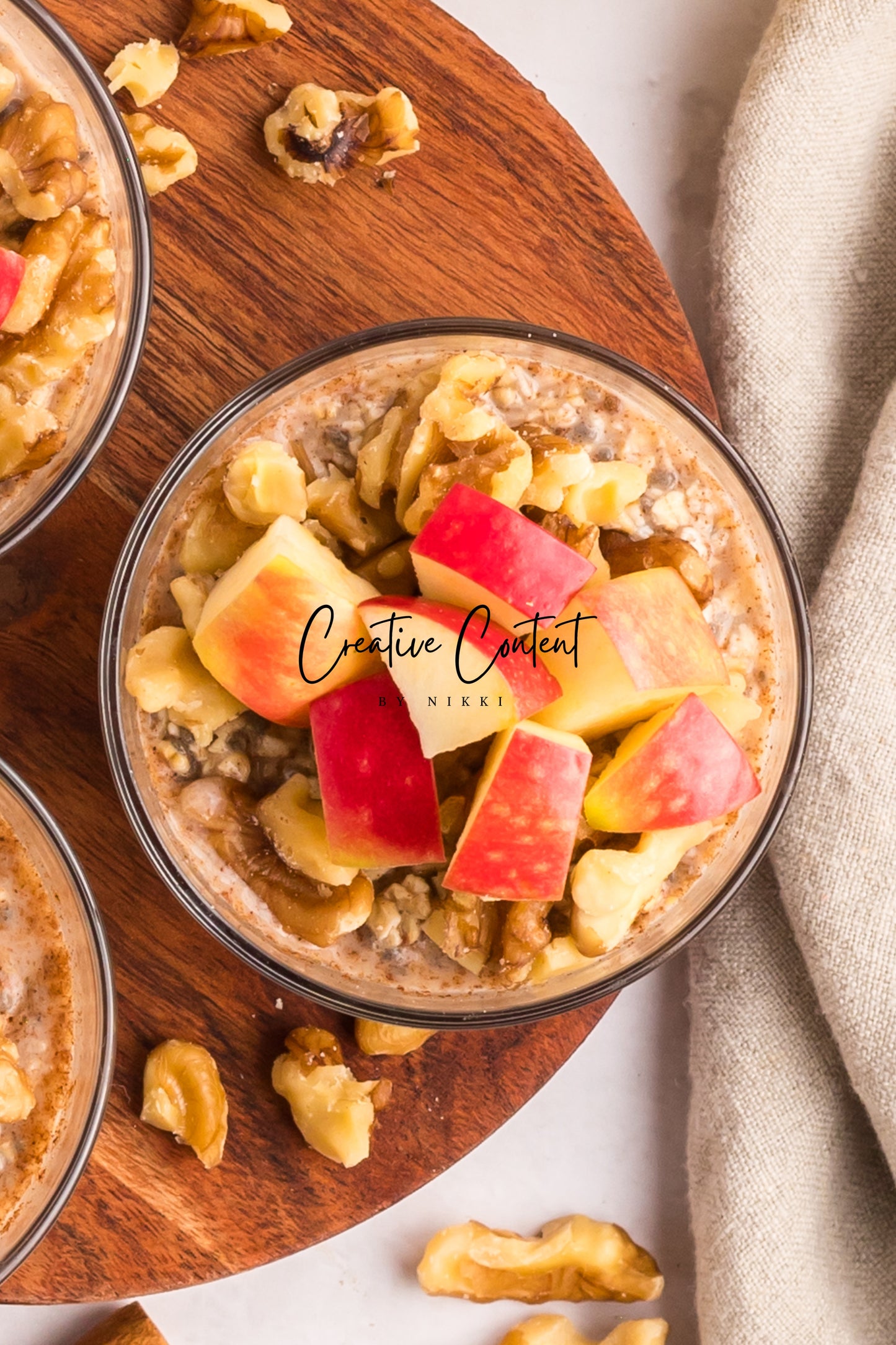 Apple Cinnamon Overnight Oats - Exclusive