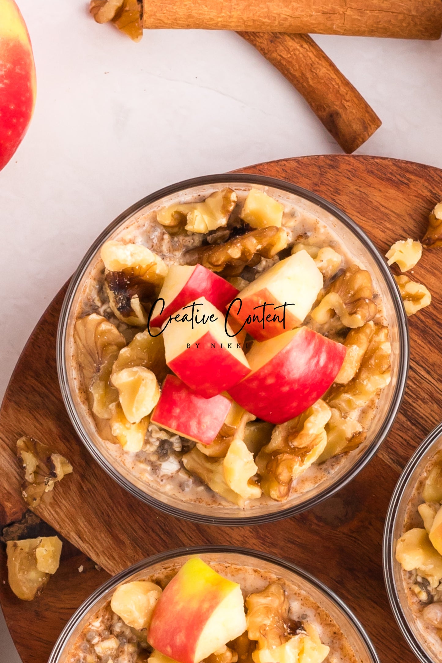 Apple Cinnamon Overnight Oats - Exclusive