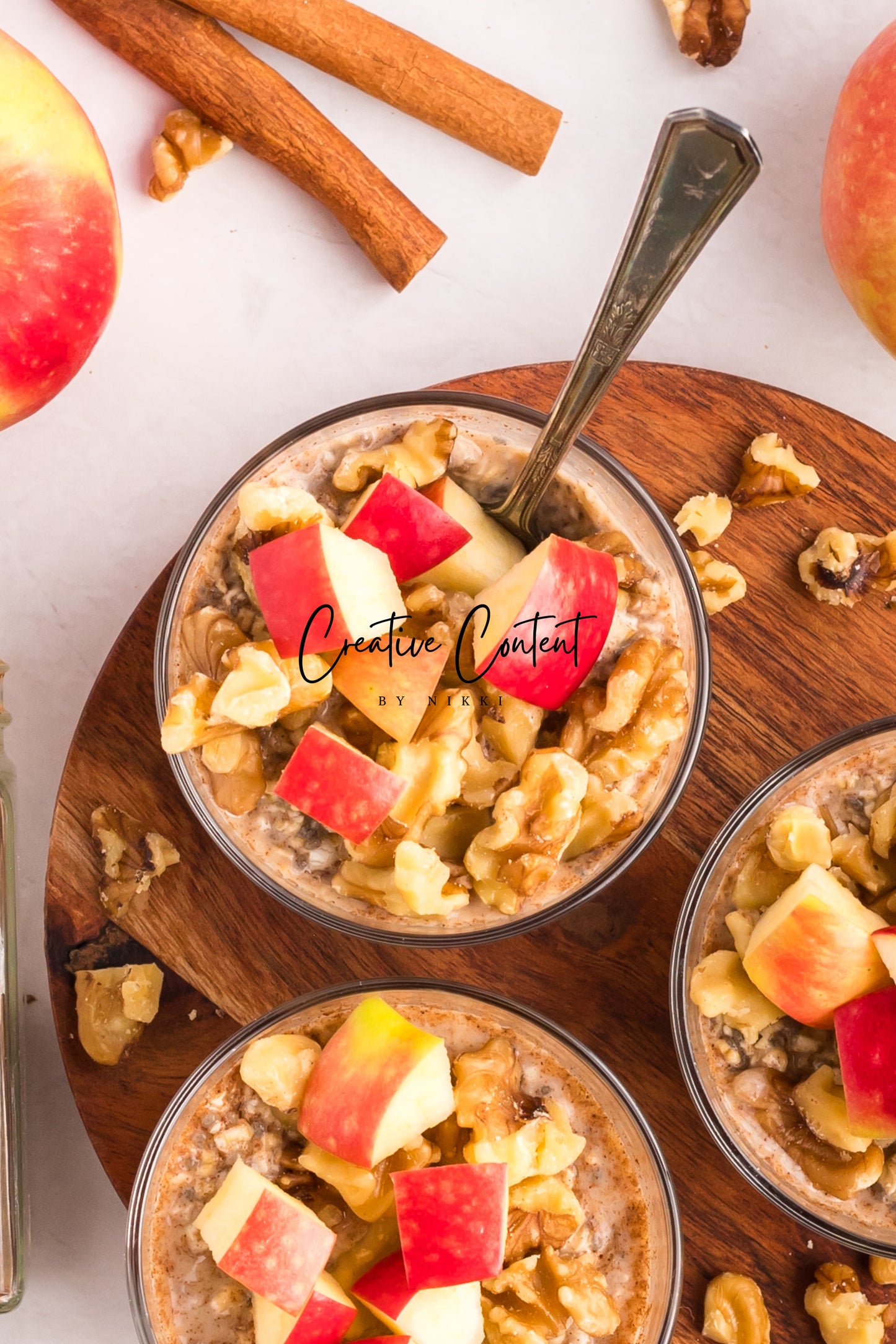 Apple Cinnamon Overnight Oats - Exclusive