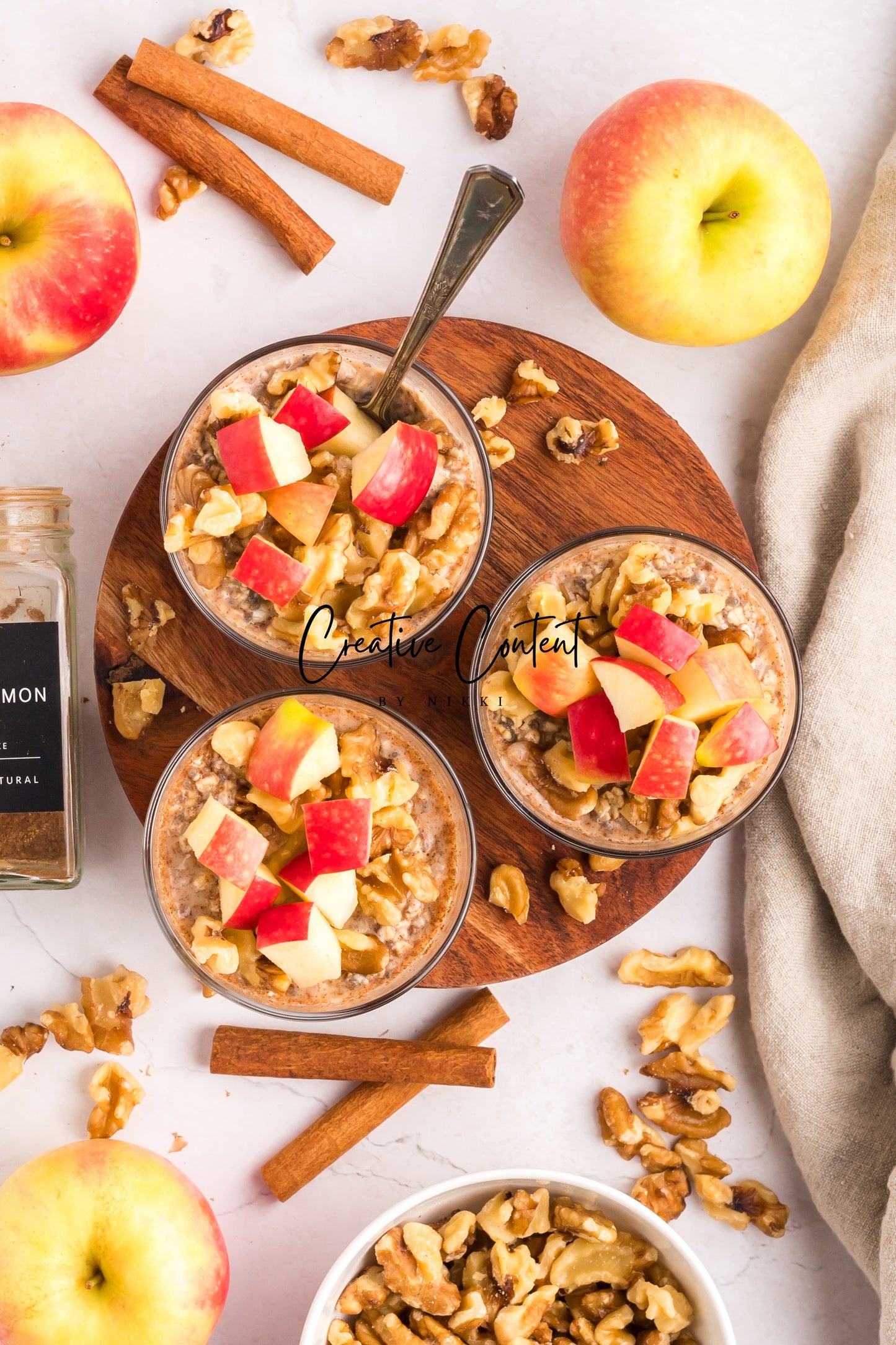 Apple Cinnamon Overnight Oats - Exclusive