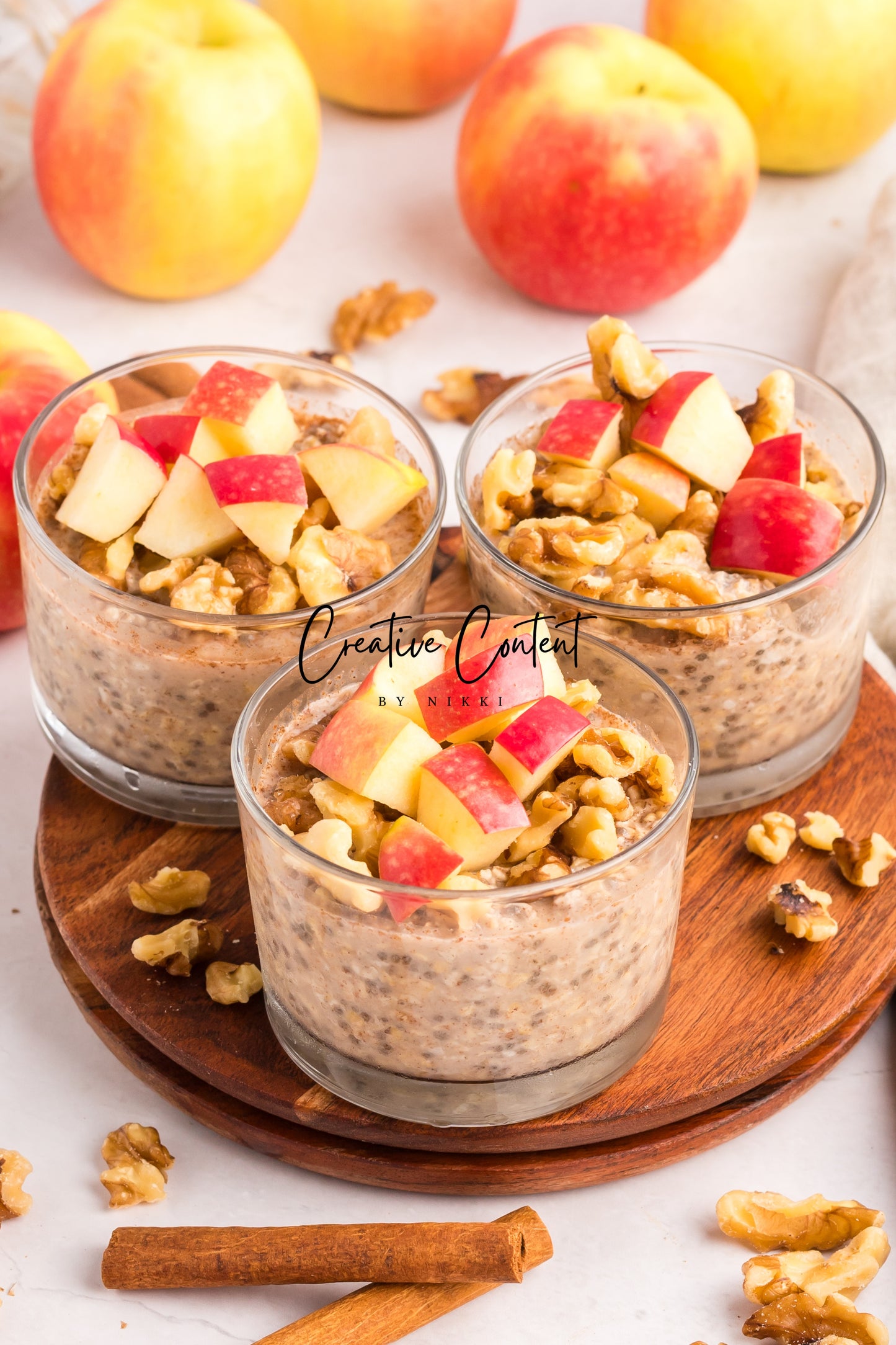 Apple Cinnamon Overnight Oats - Exclusive