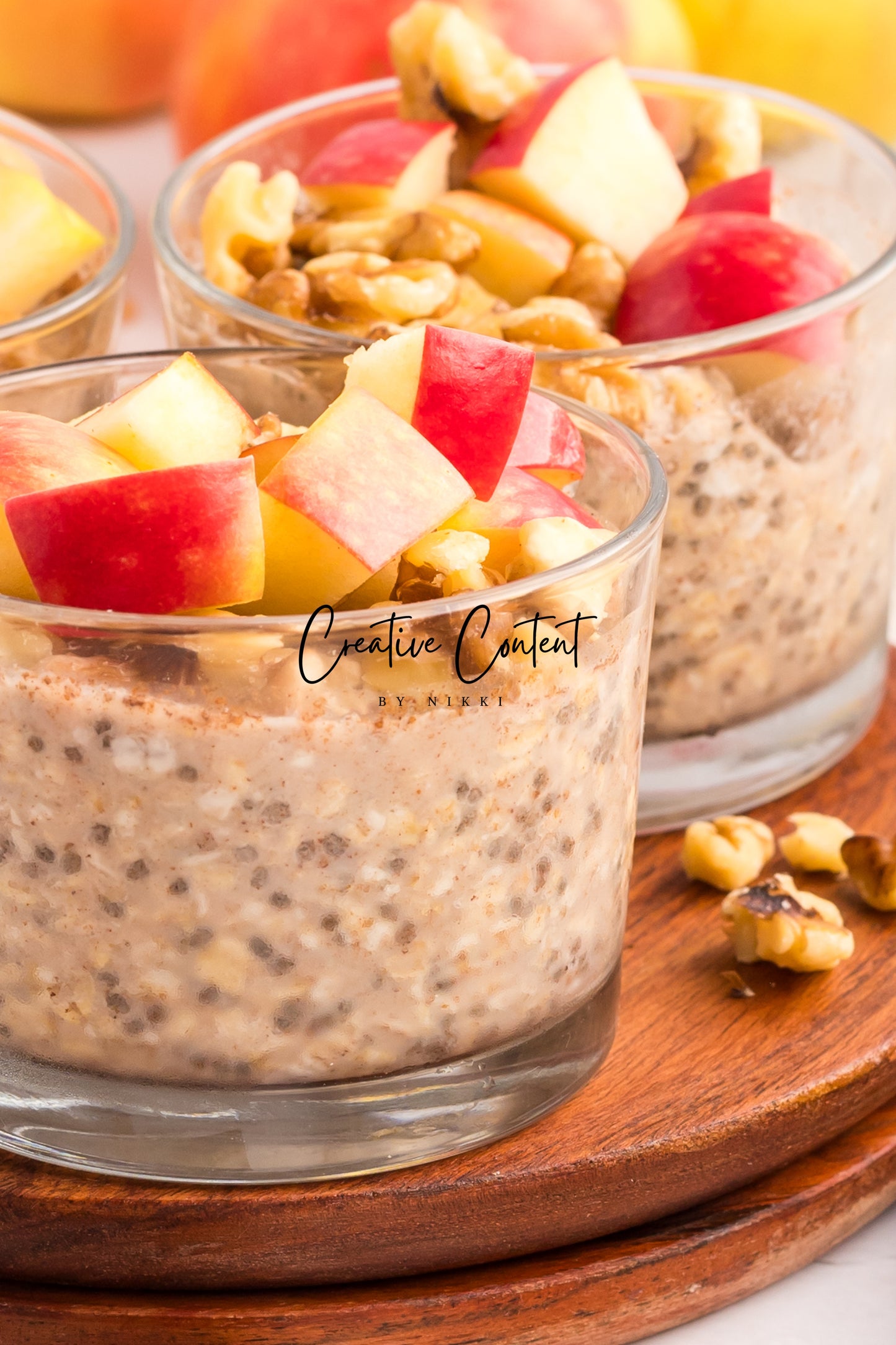 Apple Cinnamon Overnight Oats - Exclusive