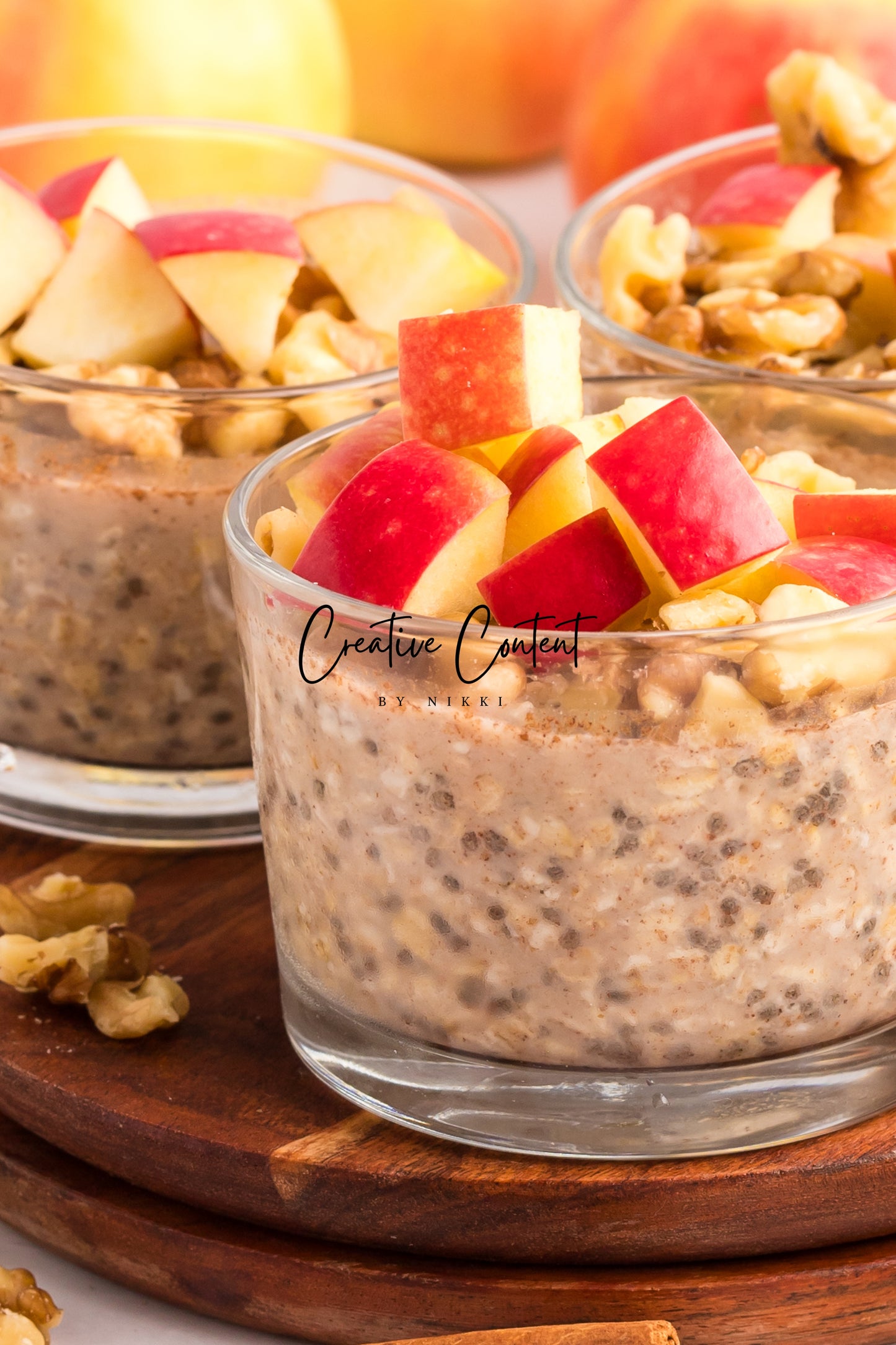 Apple Cinnamon Overnight Oats - Exclusive