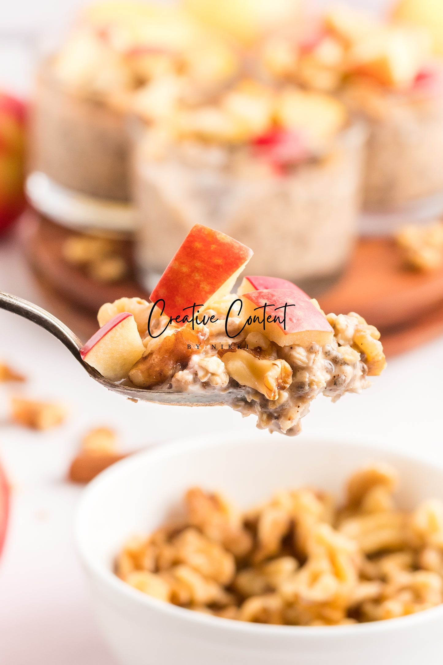 Apple Cinnamon Overnight Oats - Exclusive