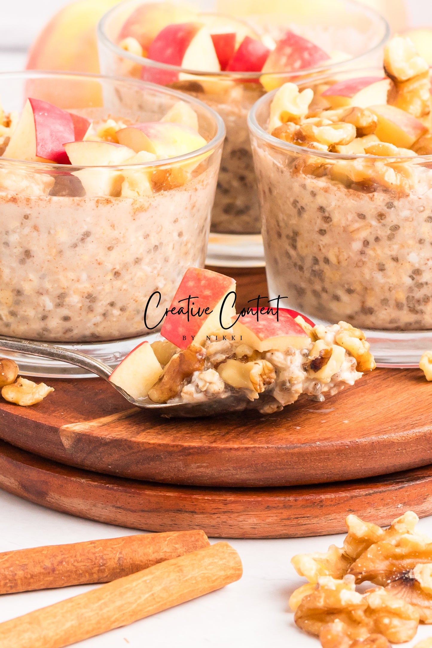 Apple Cinnamon Overnight Oats - Exclusive
