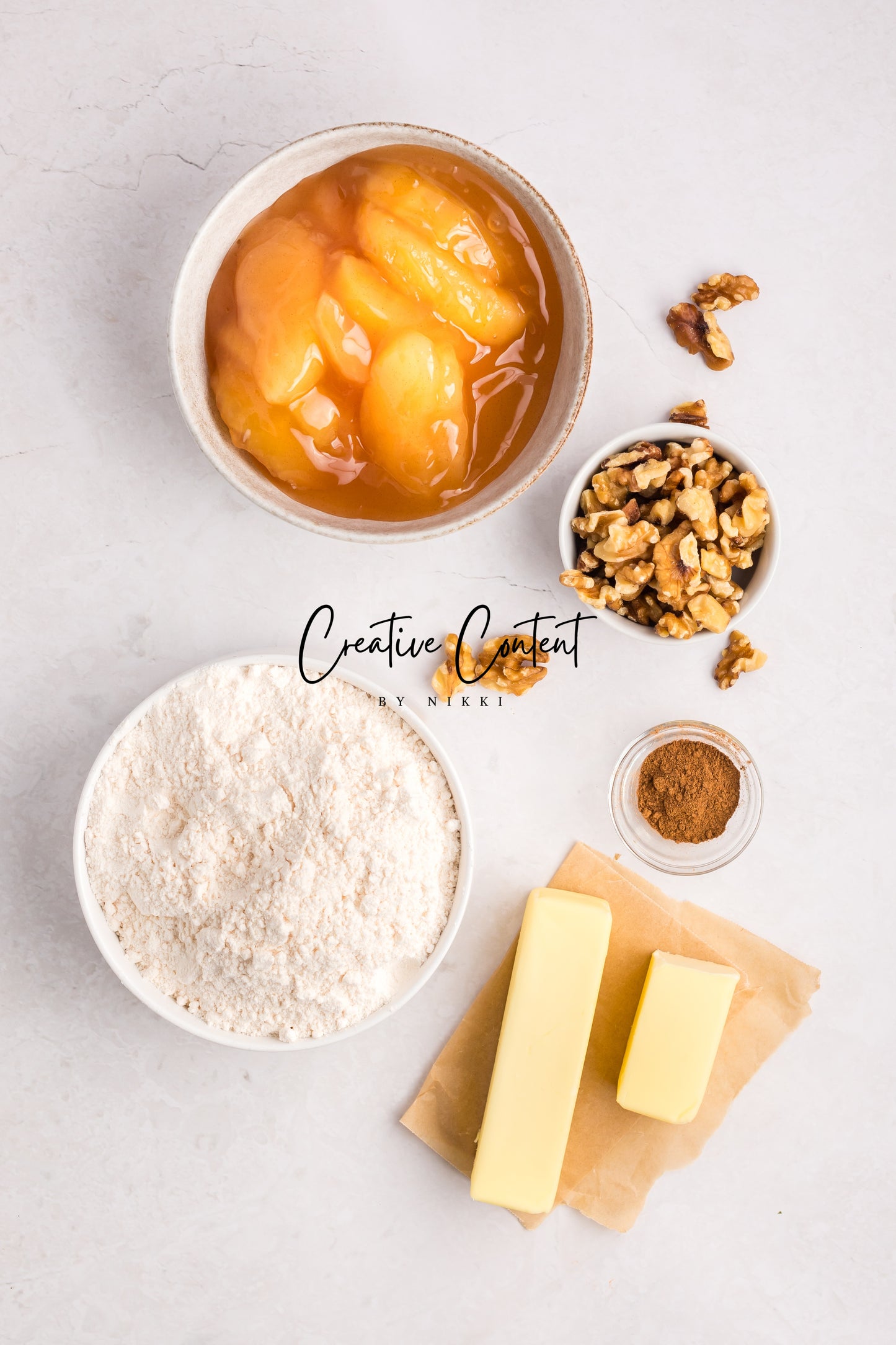 Apple Dump Cake + Homemade Caramel Sauce - Exclusive