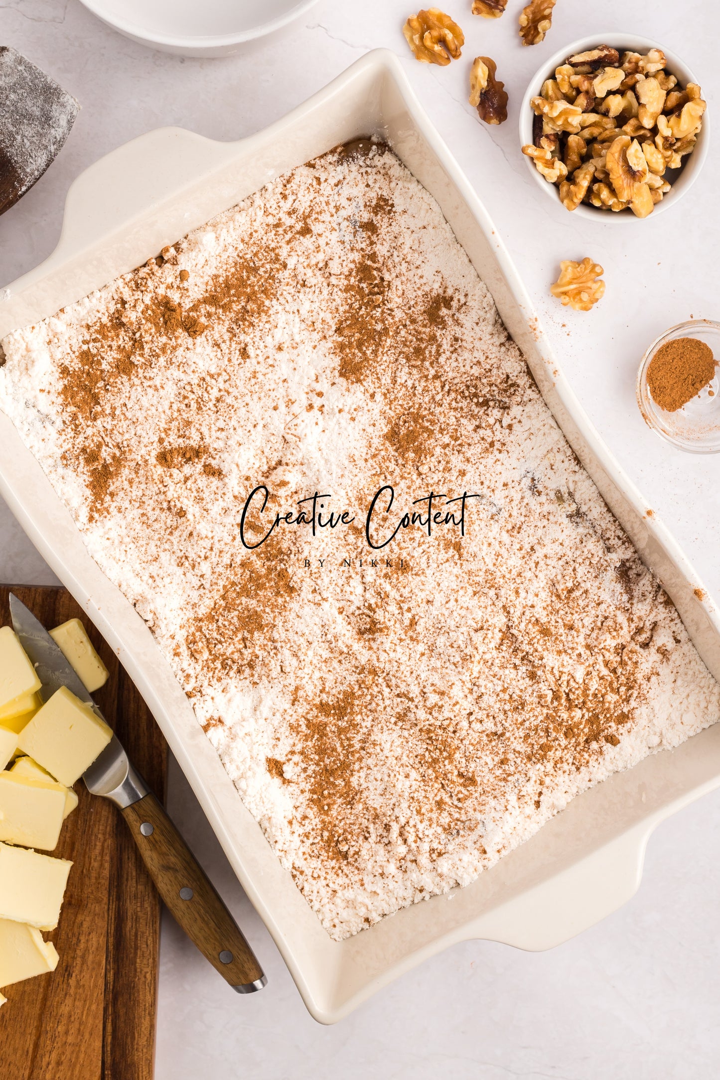 Apple Dump Cake + Homemade Caramel Sauce - Exclusive