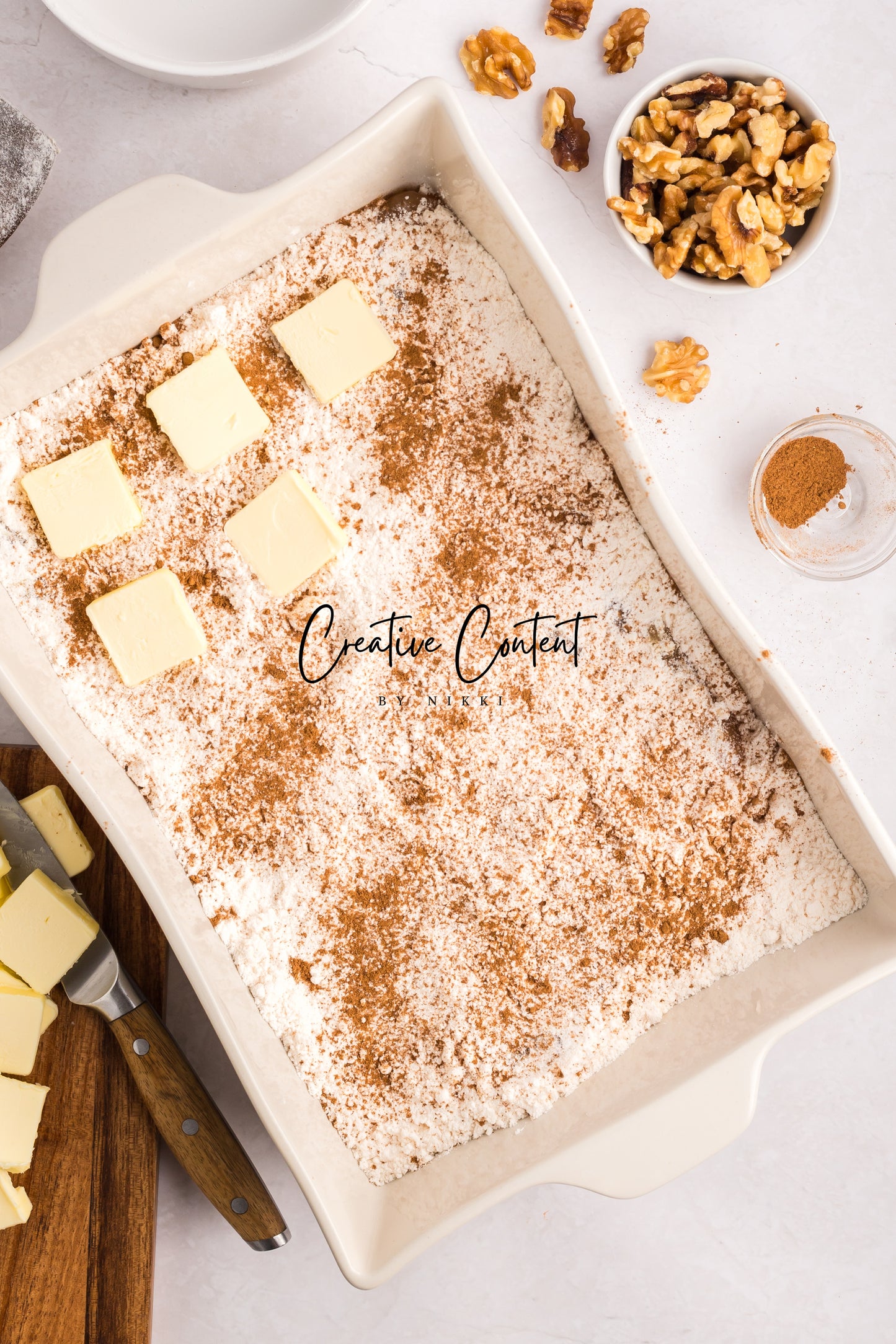 Apple Dump Cake + Homemade Caramel Sauce - Exclusive