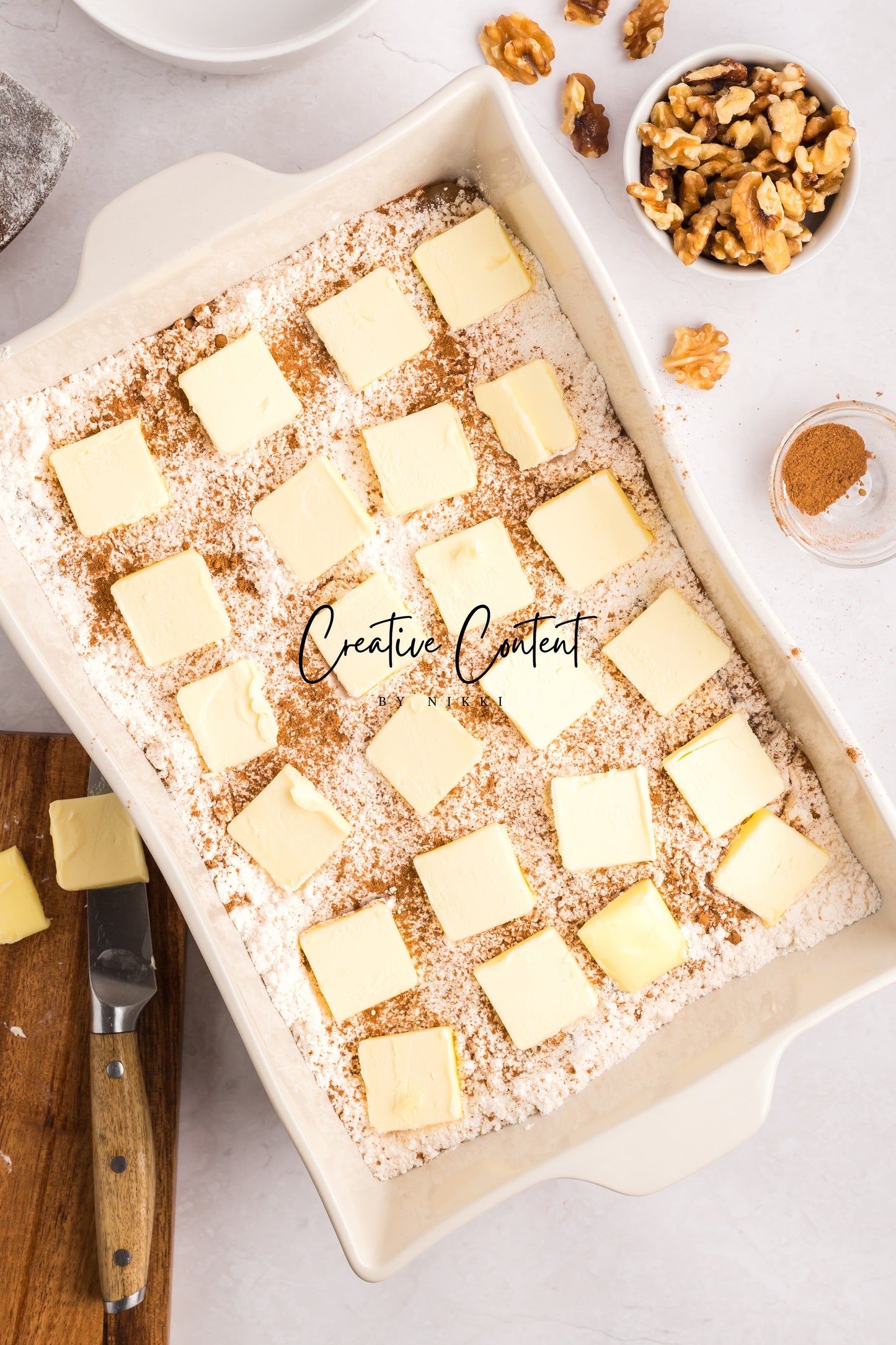 Apple Dump Cake + Homemade Caramel Sauce - Exclusive