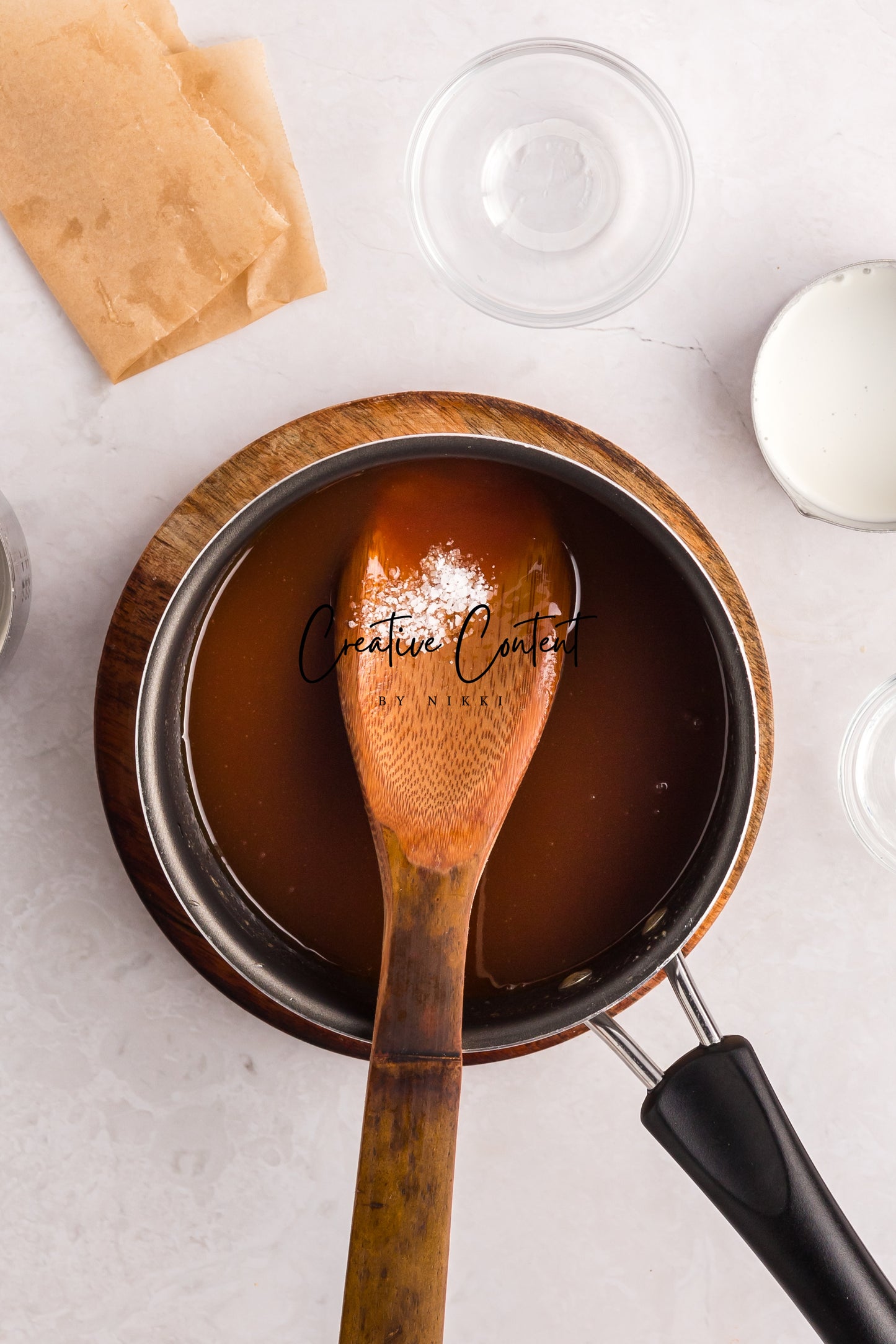 Apple Dump Cake + Homemade Caramel Sauce - Exclusive