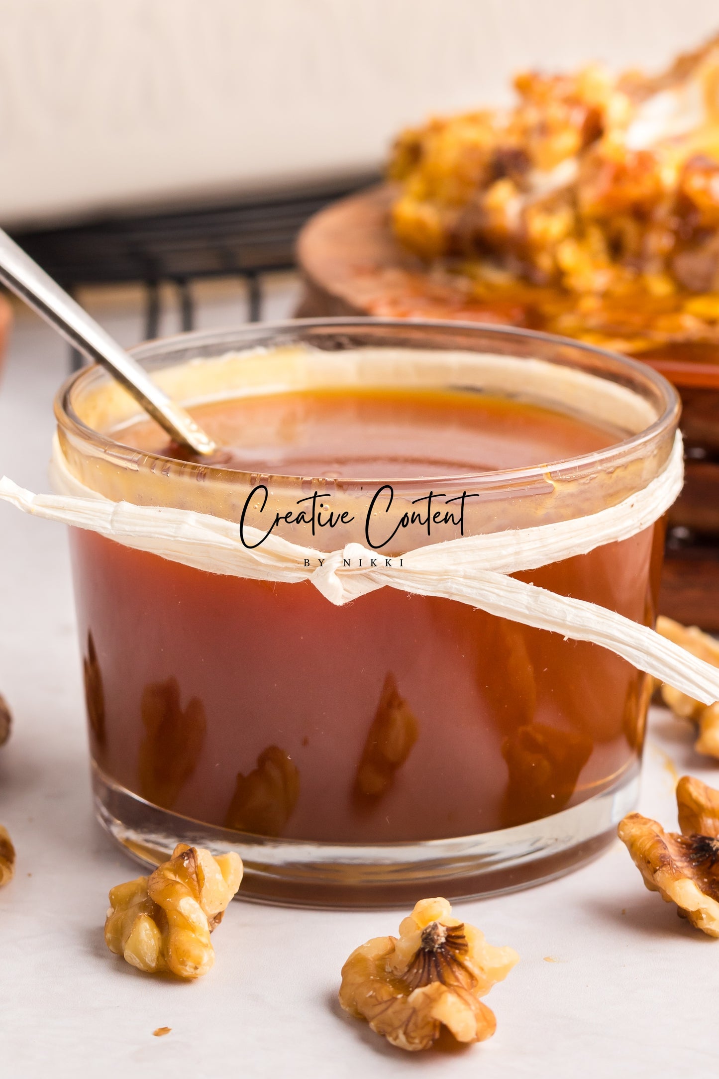 Apple Dump Cake + Homemade Caramel Sauce - Exclusive