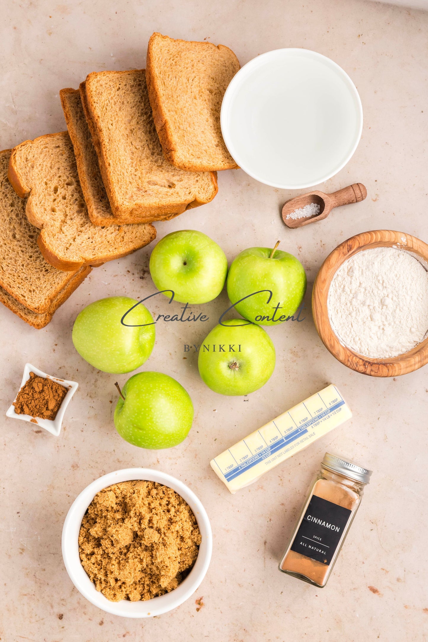 Apple Pie Bread Pudding - Exclusive