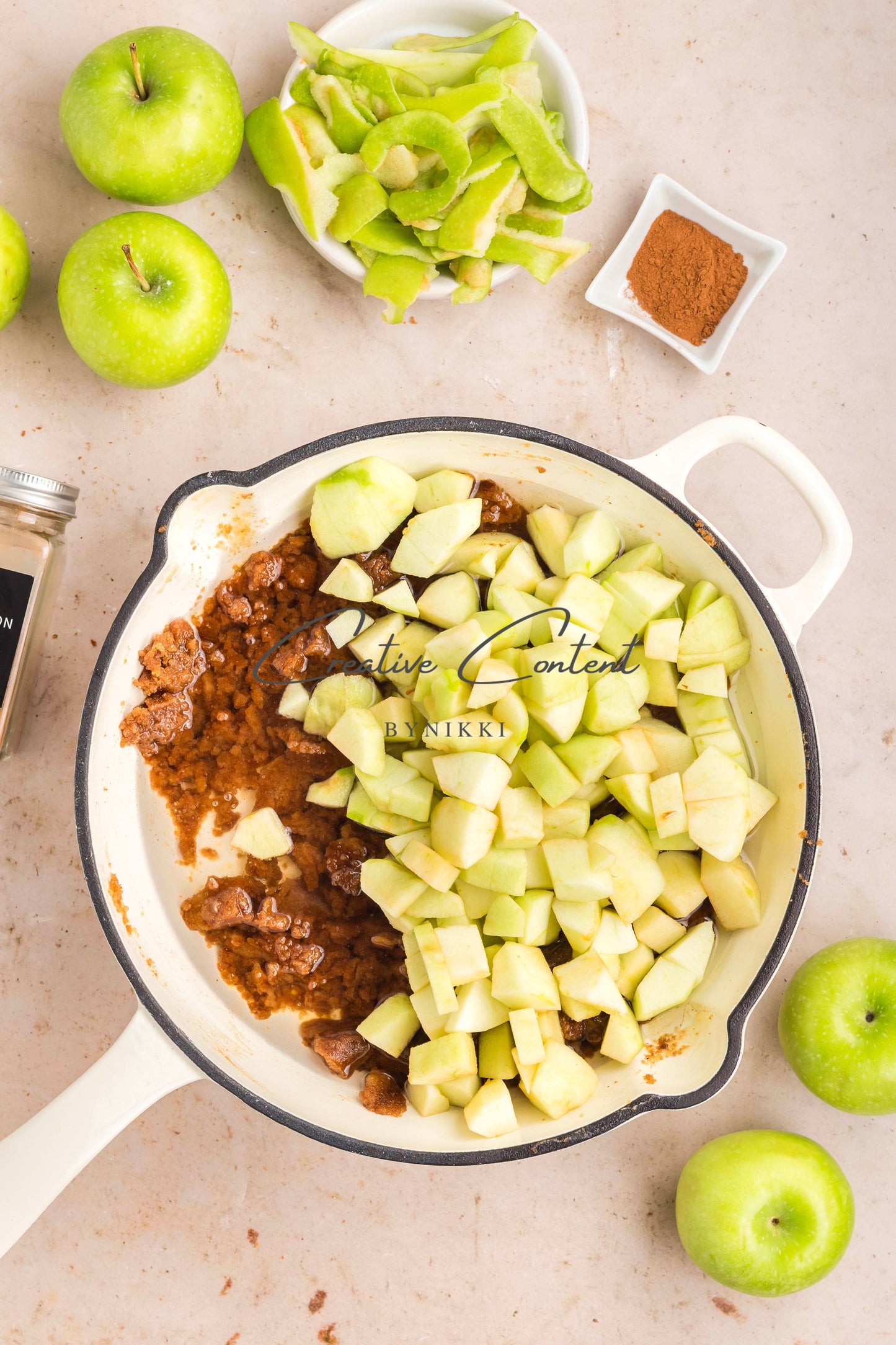 Apple Pie Bread Pudding - Exclusive