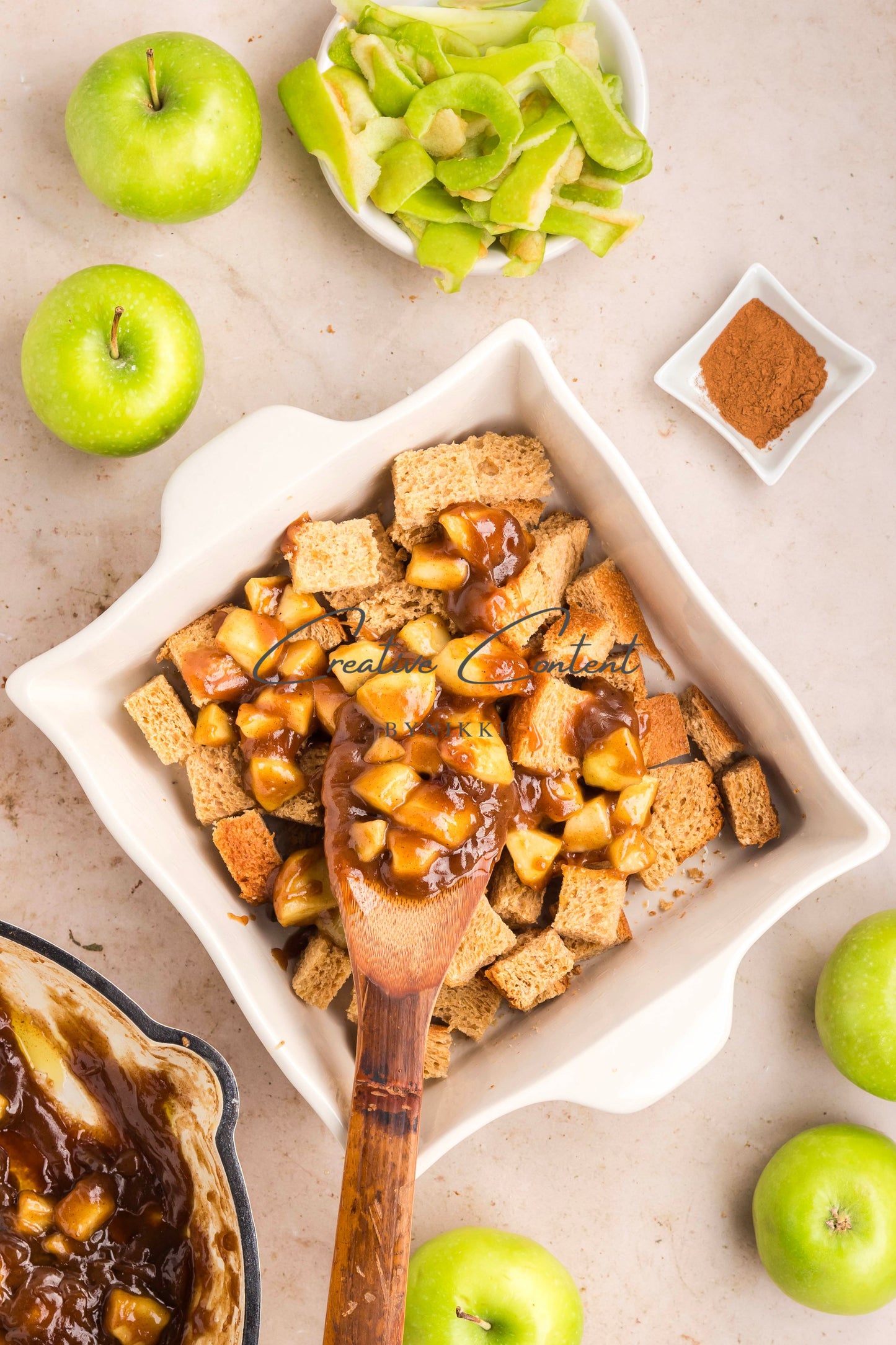 Apple Pie Bread Pudding - Exclusive