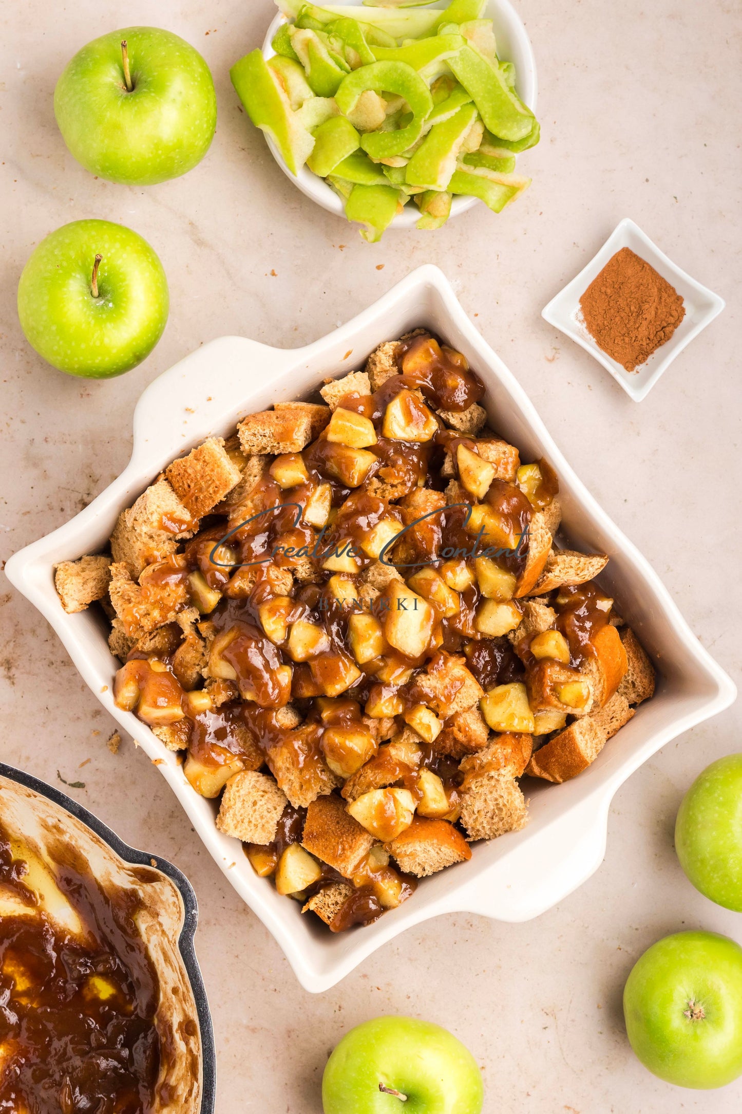 Apple Pie Bread Pudding - Exclusive