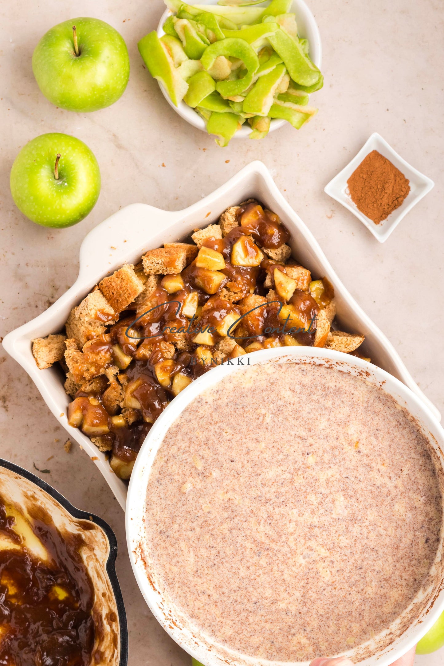 Apple Pie Bread Pudding - Exclusive