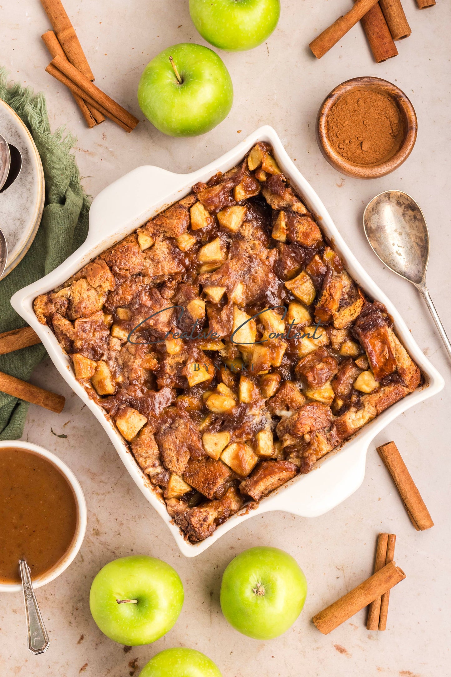 Apple Pie Bread Pudding - Exclusive