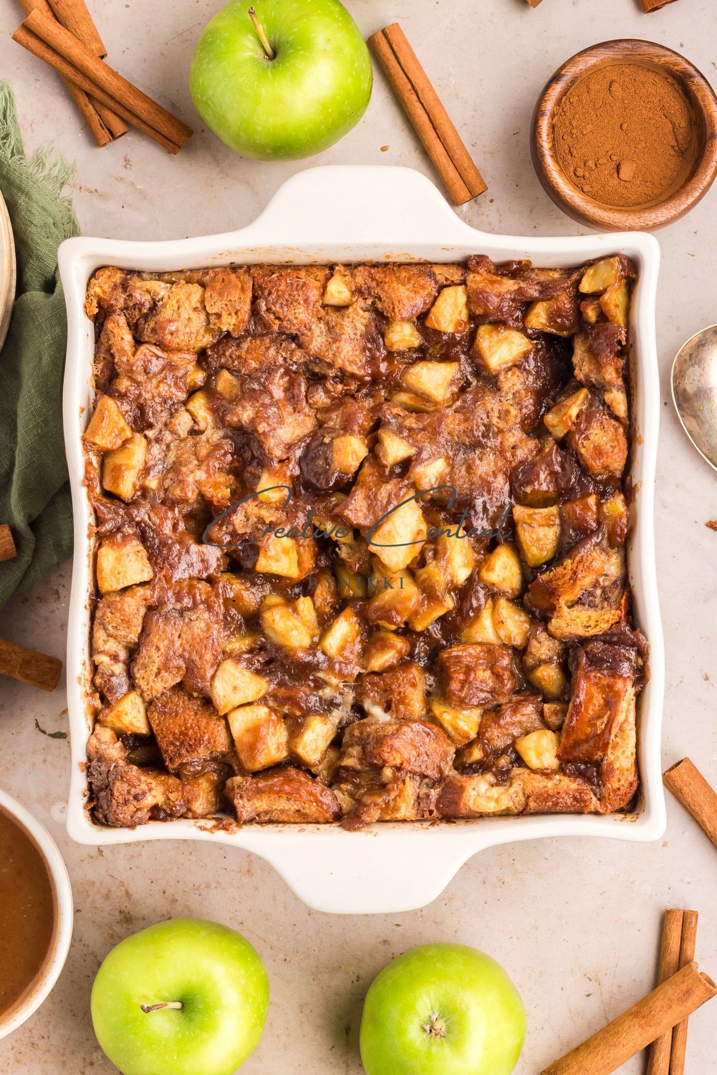 Apple Pie Bread Pudding - Exclusive