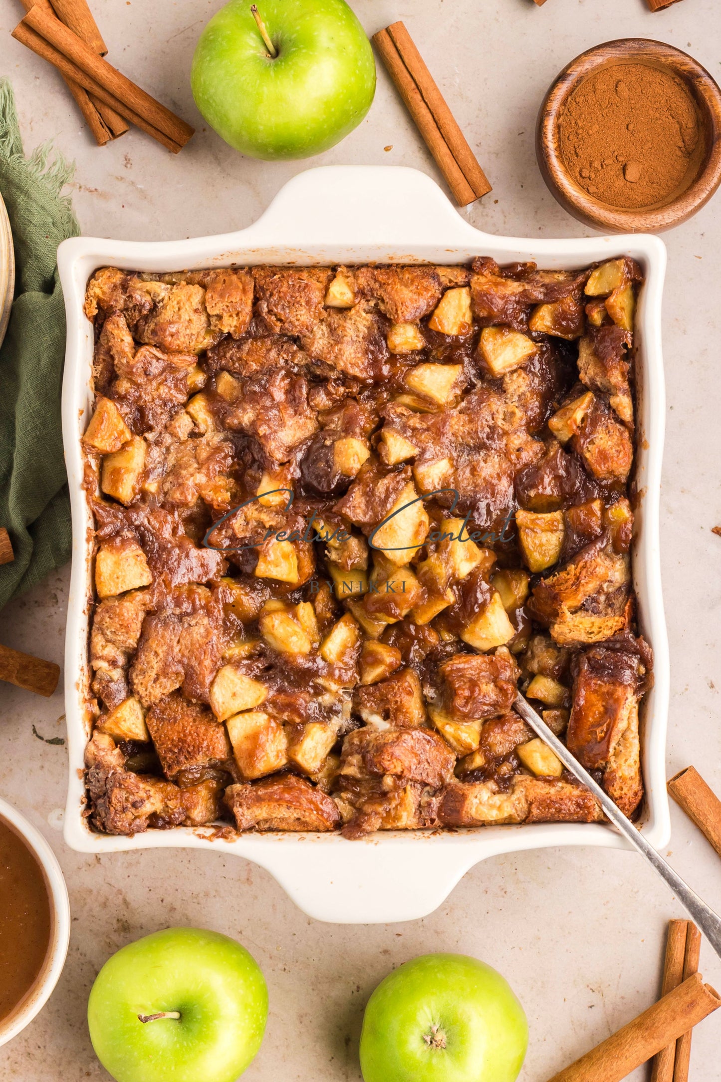 Apple Pie Bread Pudding - Exclusive