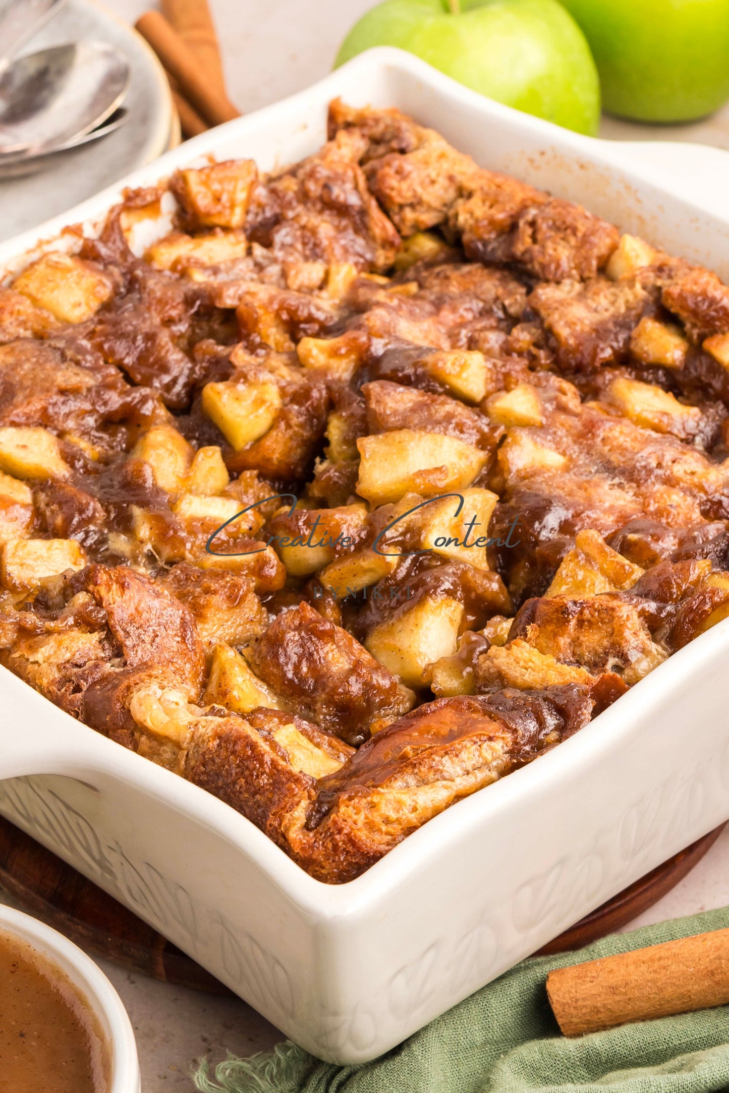Apple Pie Bread Pudding - Exclusive
