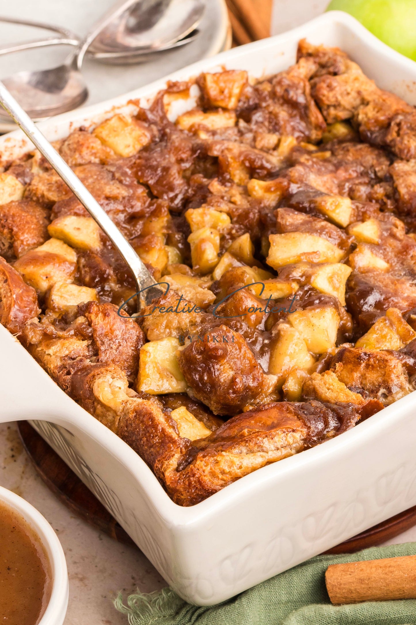 Apple Pie Bread Pudding - Exclusive