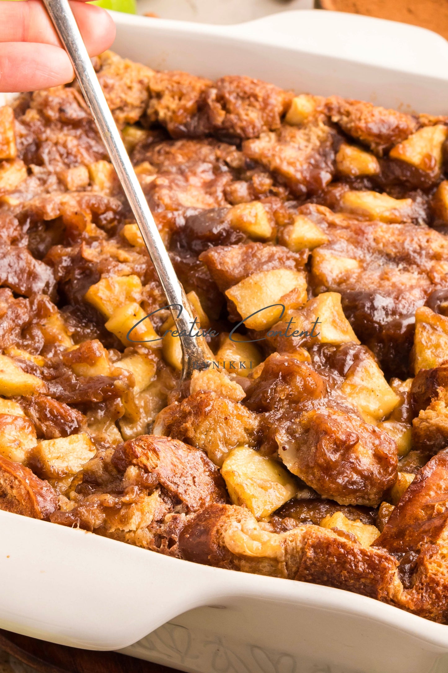 Apple Pie Bread Pudding - Exclusive
