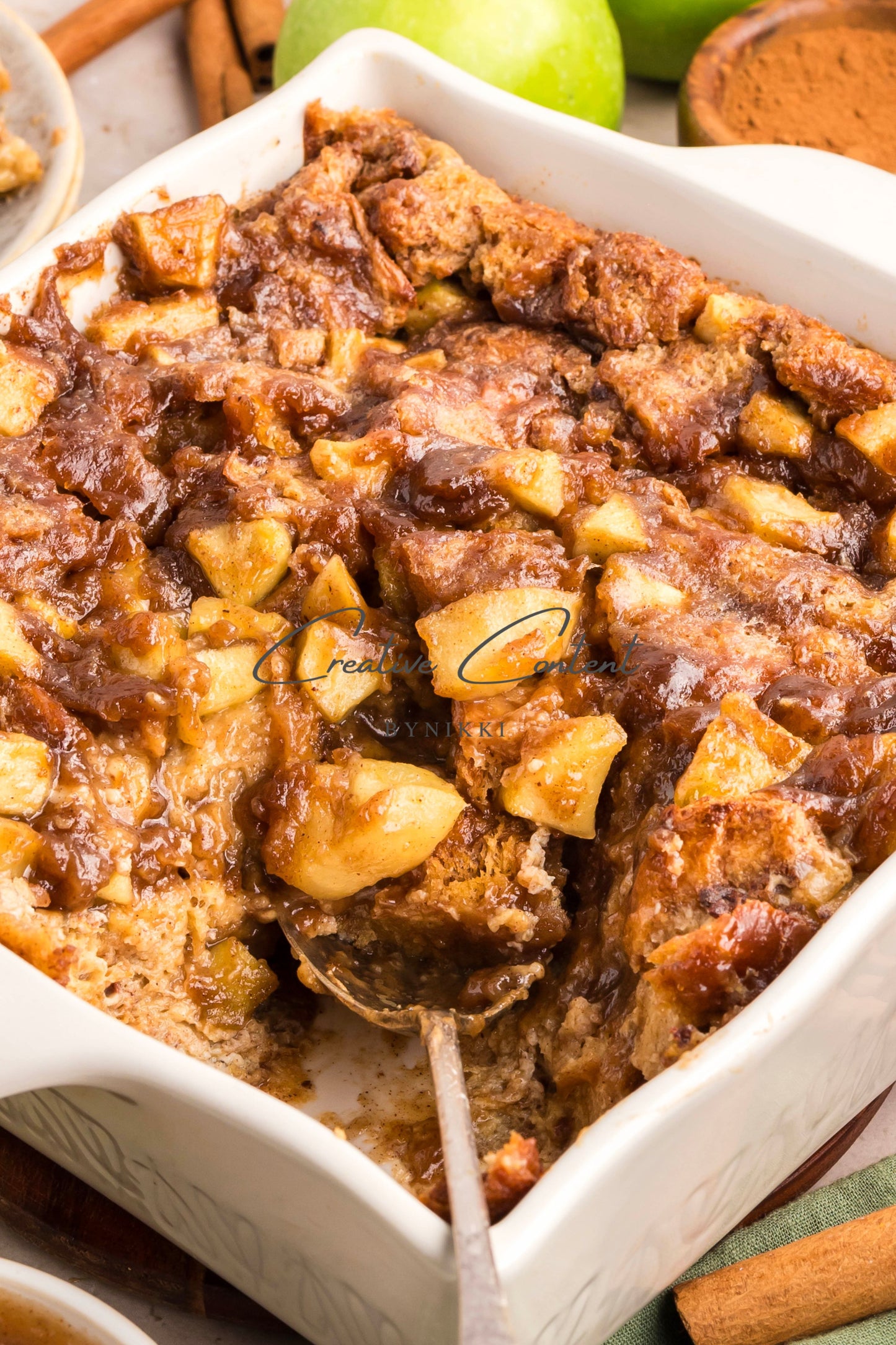 Apple Pie Bread Pudding - Exclusive