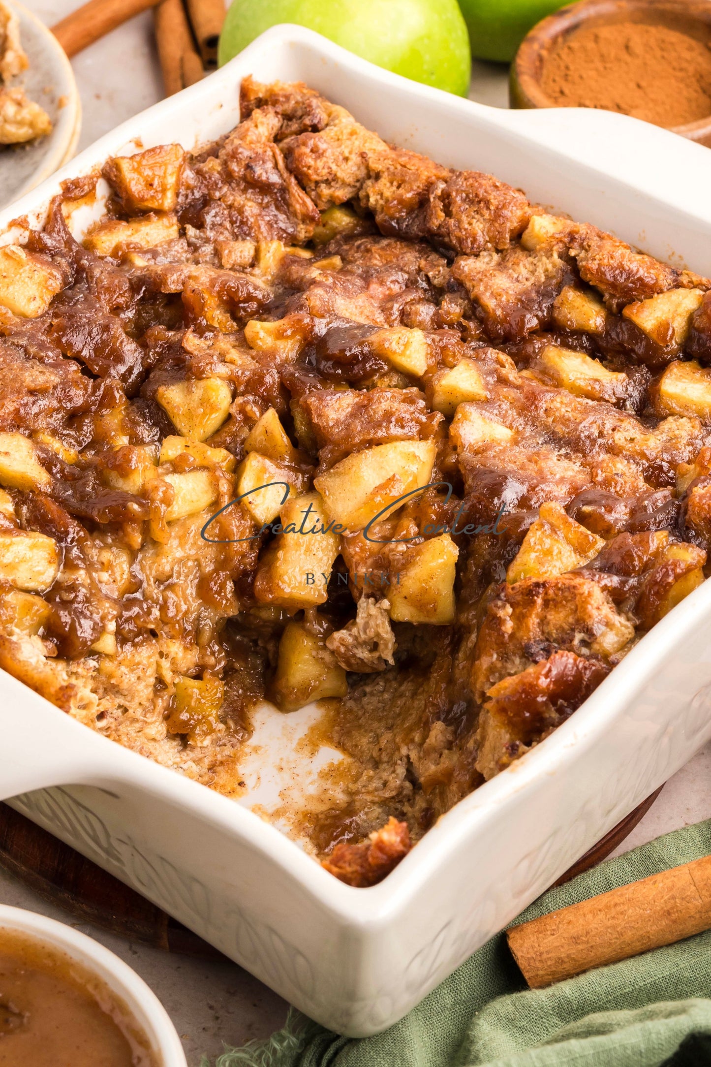 Apple Pie Bread Pudding - Exclusive