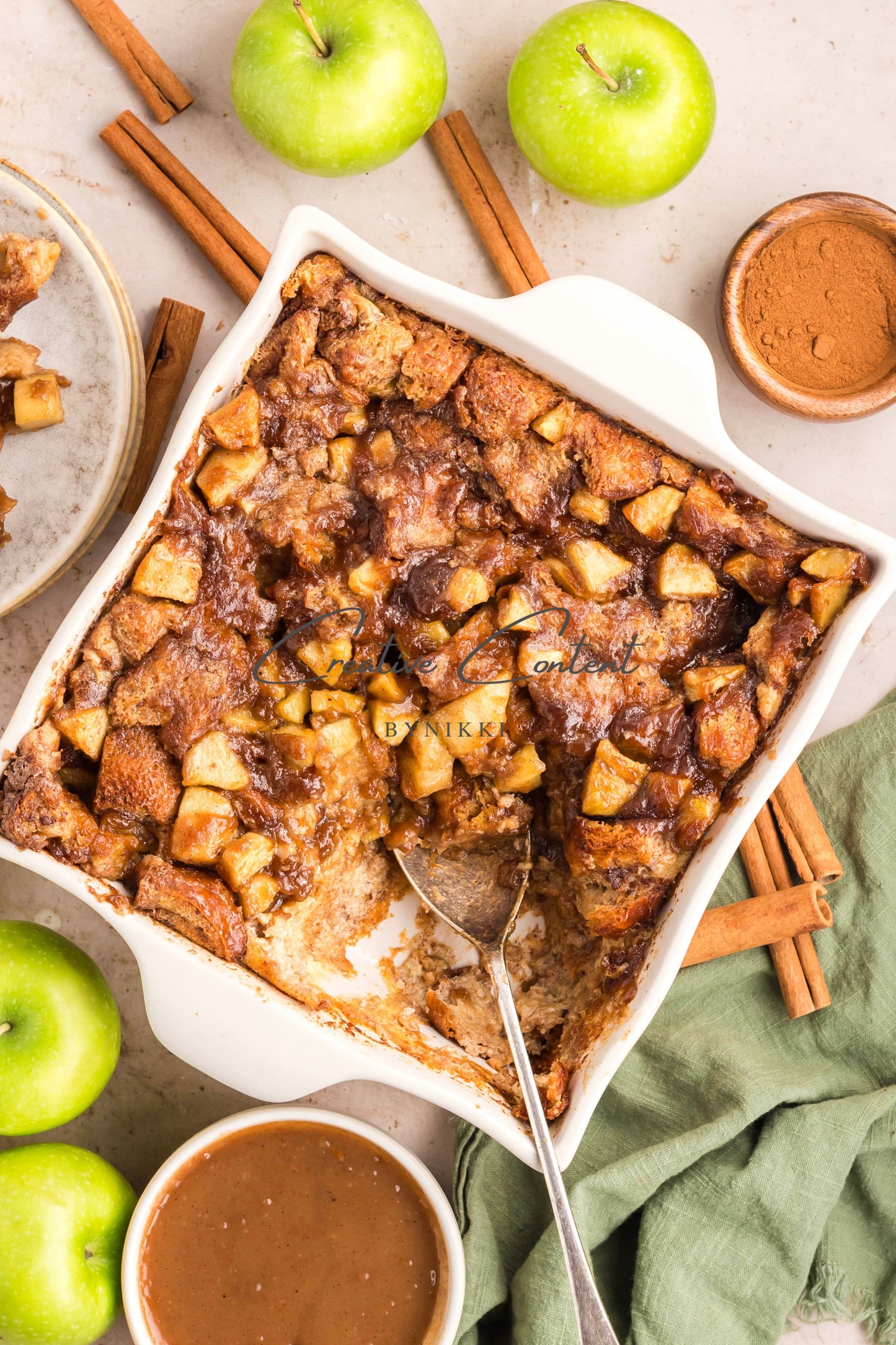 Apple Pie Bread Pudding - Exclusive