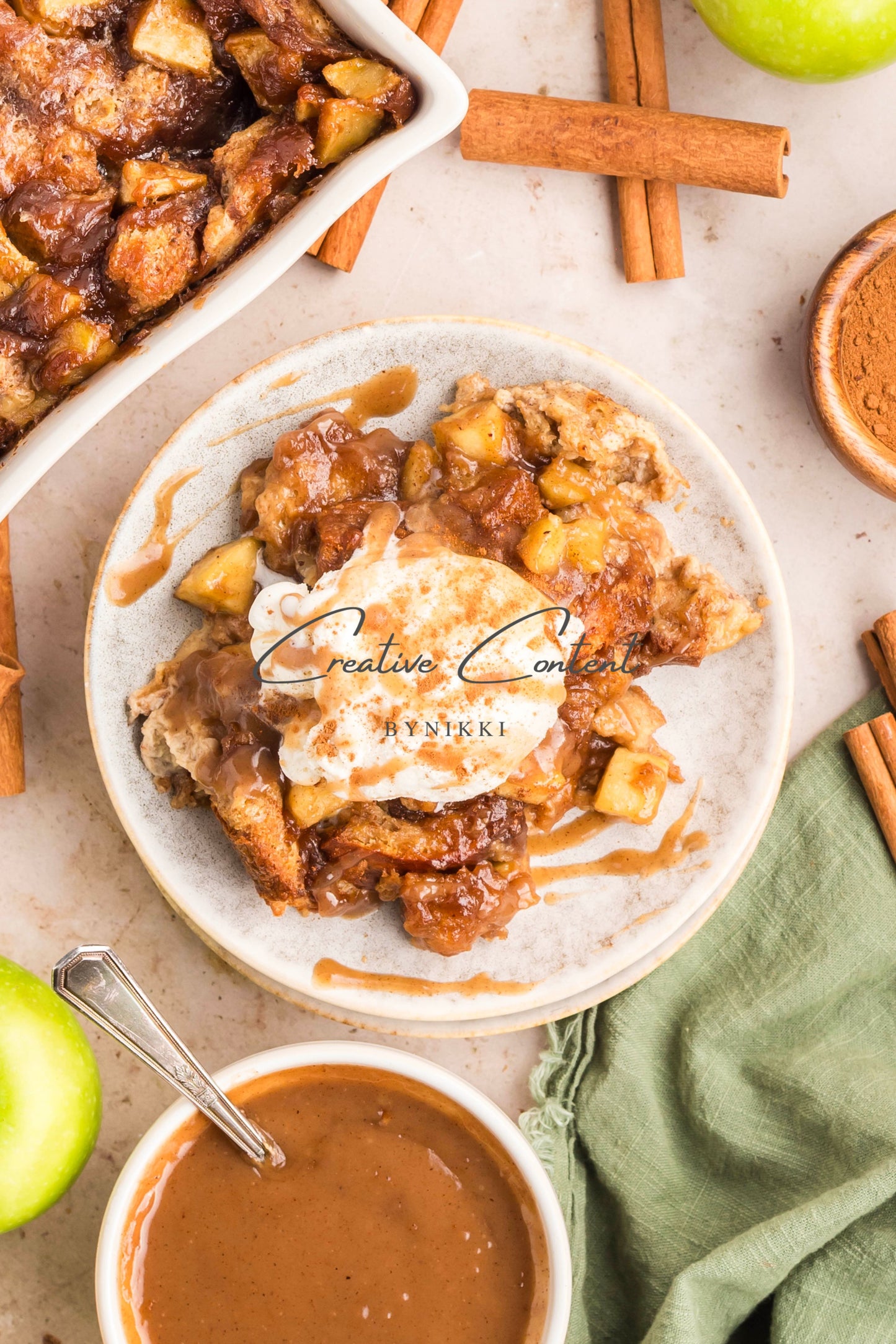 Apple Pie Bread Pudding - Exclusive