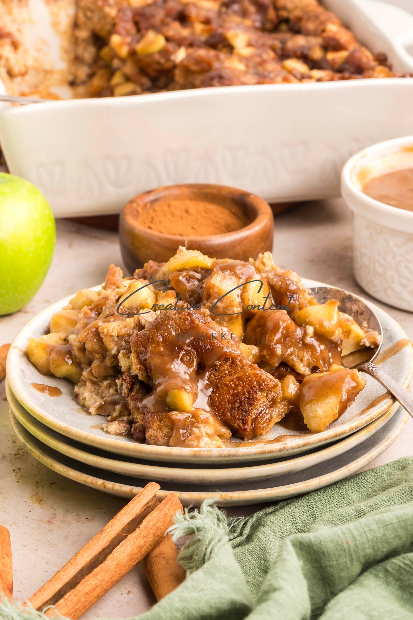 Apple Pie Bread Pudding - Exclusive