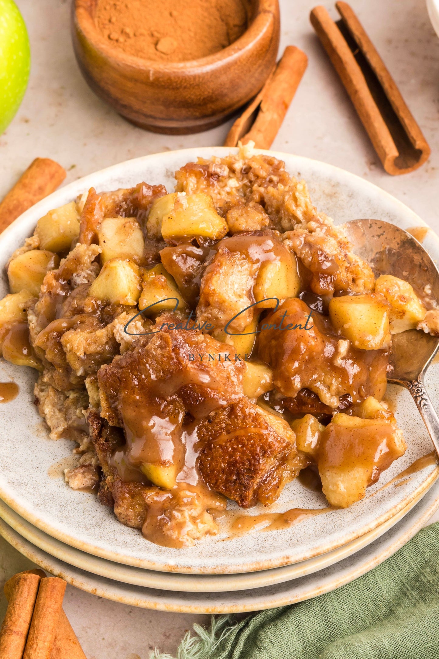 Apple Pie Bread Pudding - Exclusive