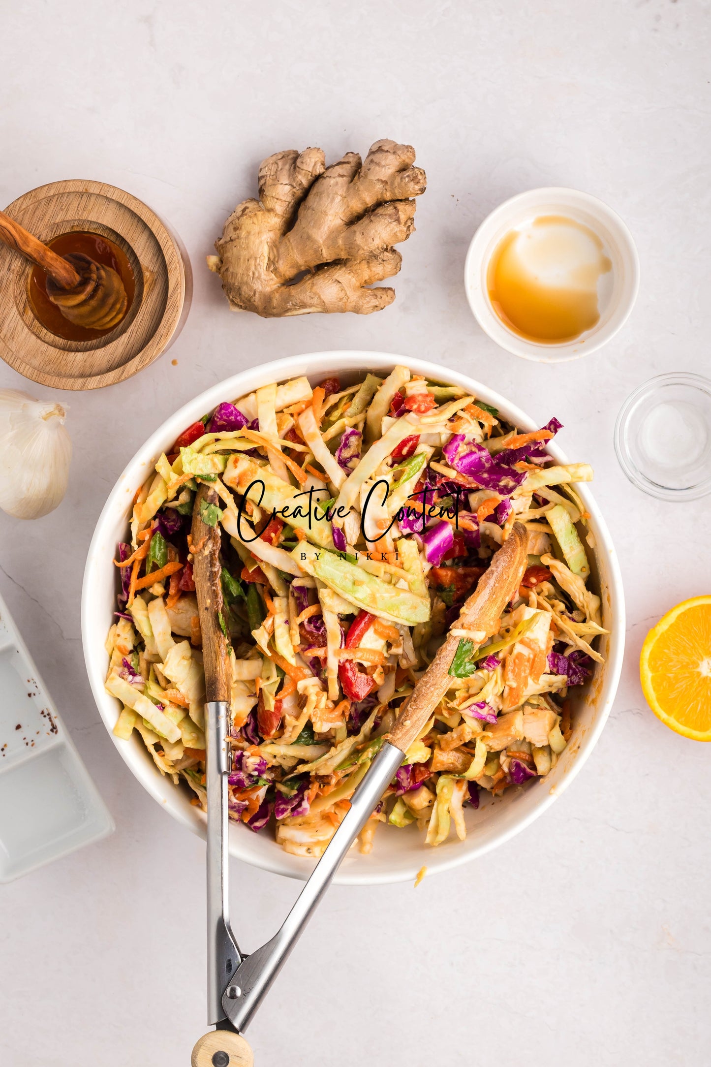 Asian Chicken Chopped Salad - Set 1 of 2