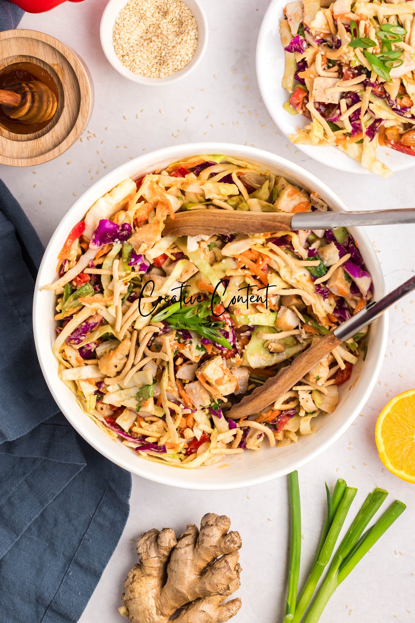 Asian Chicken Chopped Salad - Set 1 of 2