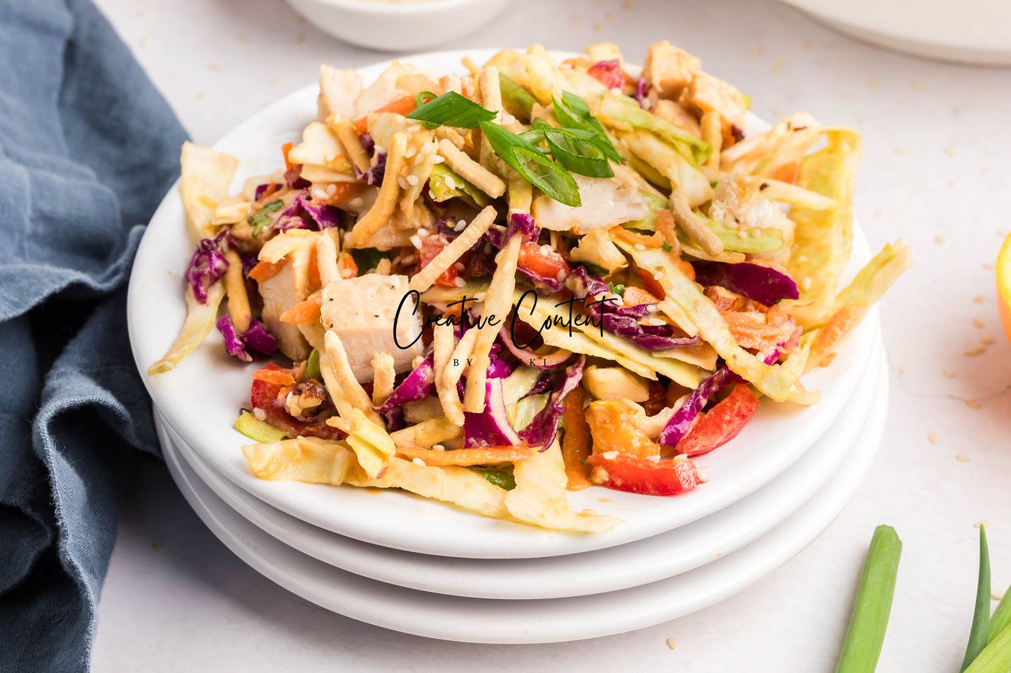Asian Chicken Chopped Salad - Set 1 of 2