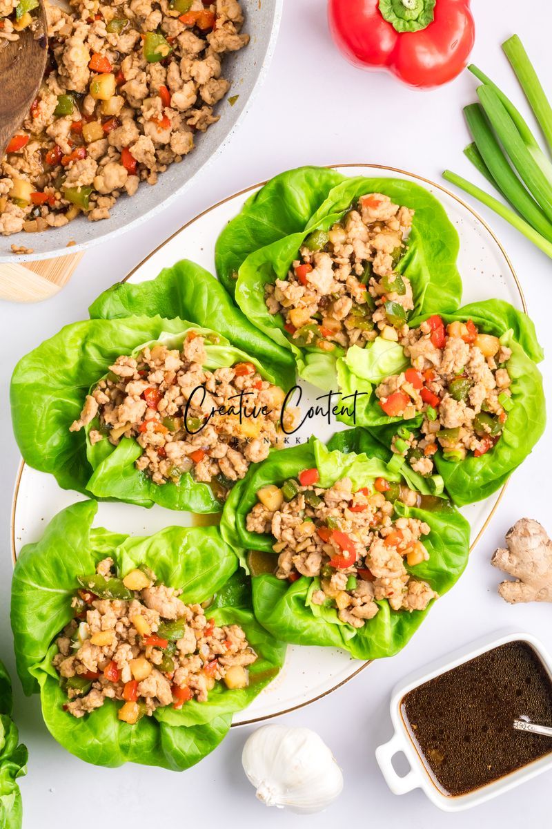 Asian Chicken Lettuce Wraps - Exclusive