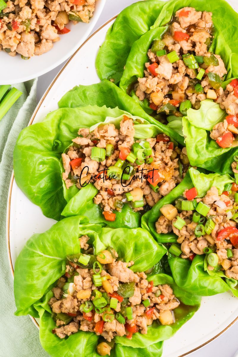 Asian Chicken Lettuce Wraps - Exclusive
