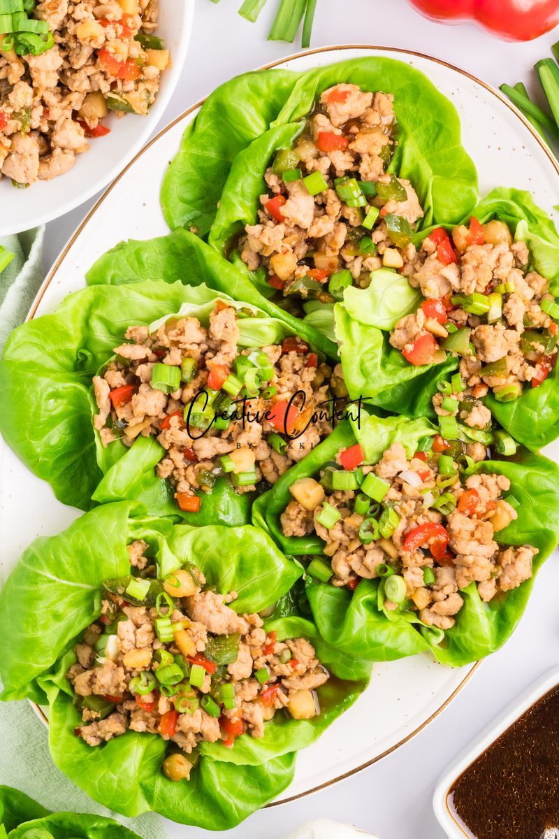 Asian Chicken Lettuce Wraps - Exclusive