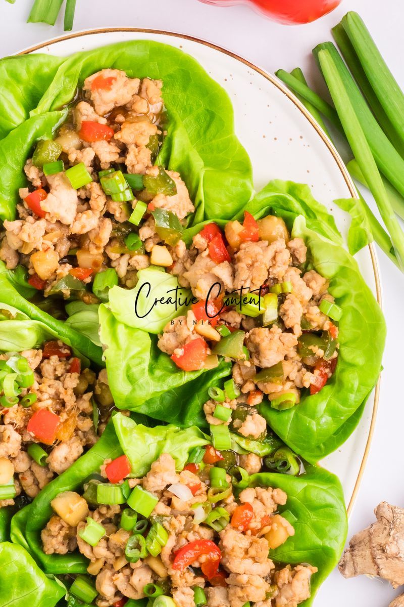 Asian Chicken Lettuce Wraps - Exclusive