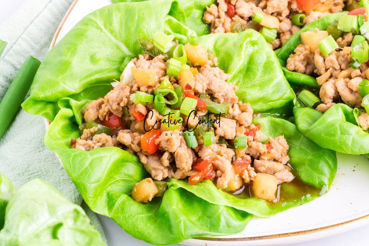 Asian Chicken Lettuce Wraps - Exclusive