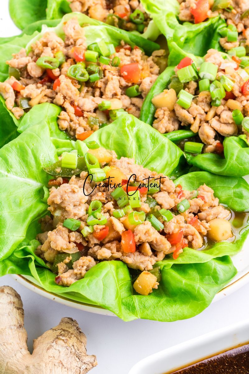 Asian Chicken Lettuce Wraps - Exclusive