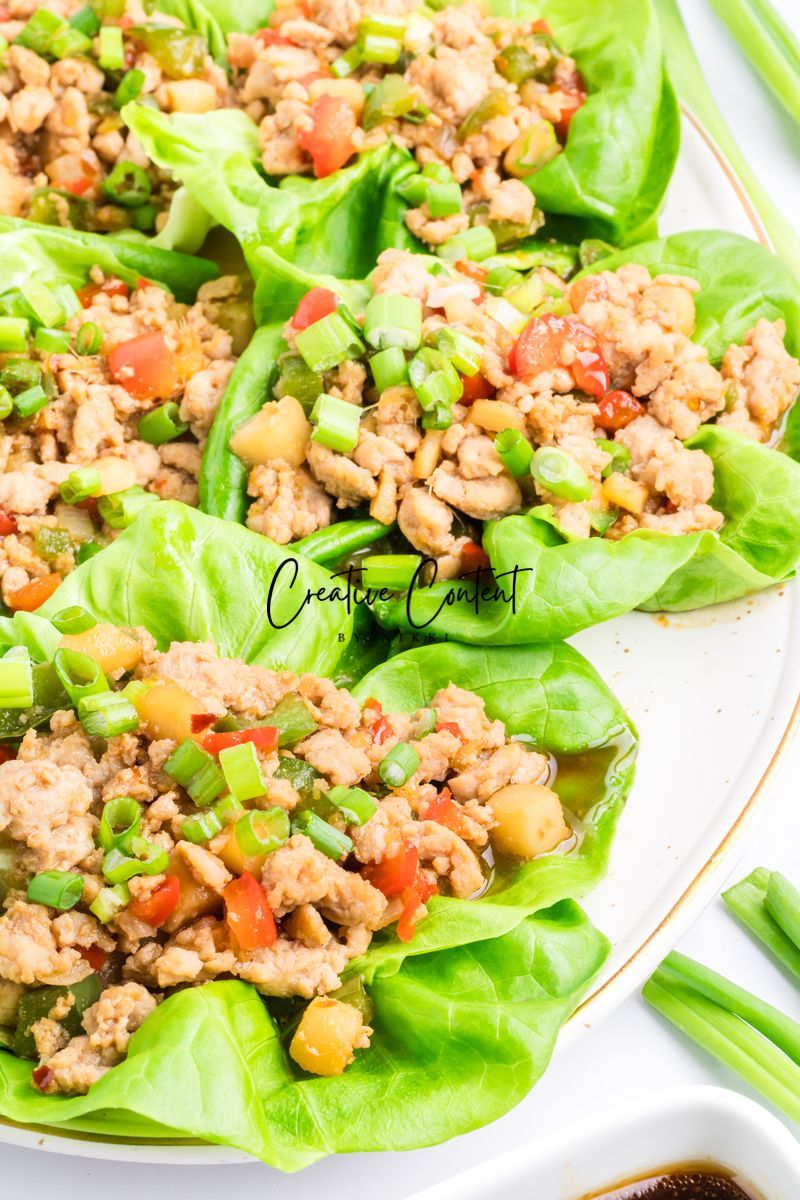 Asian Chicken Lettuce Wraps - Exclusive