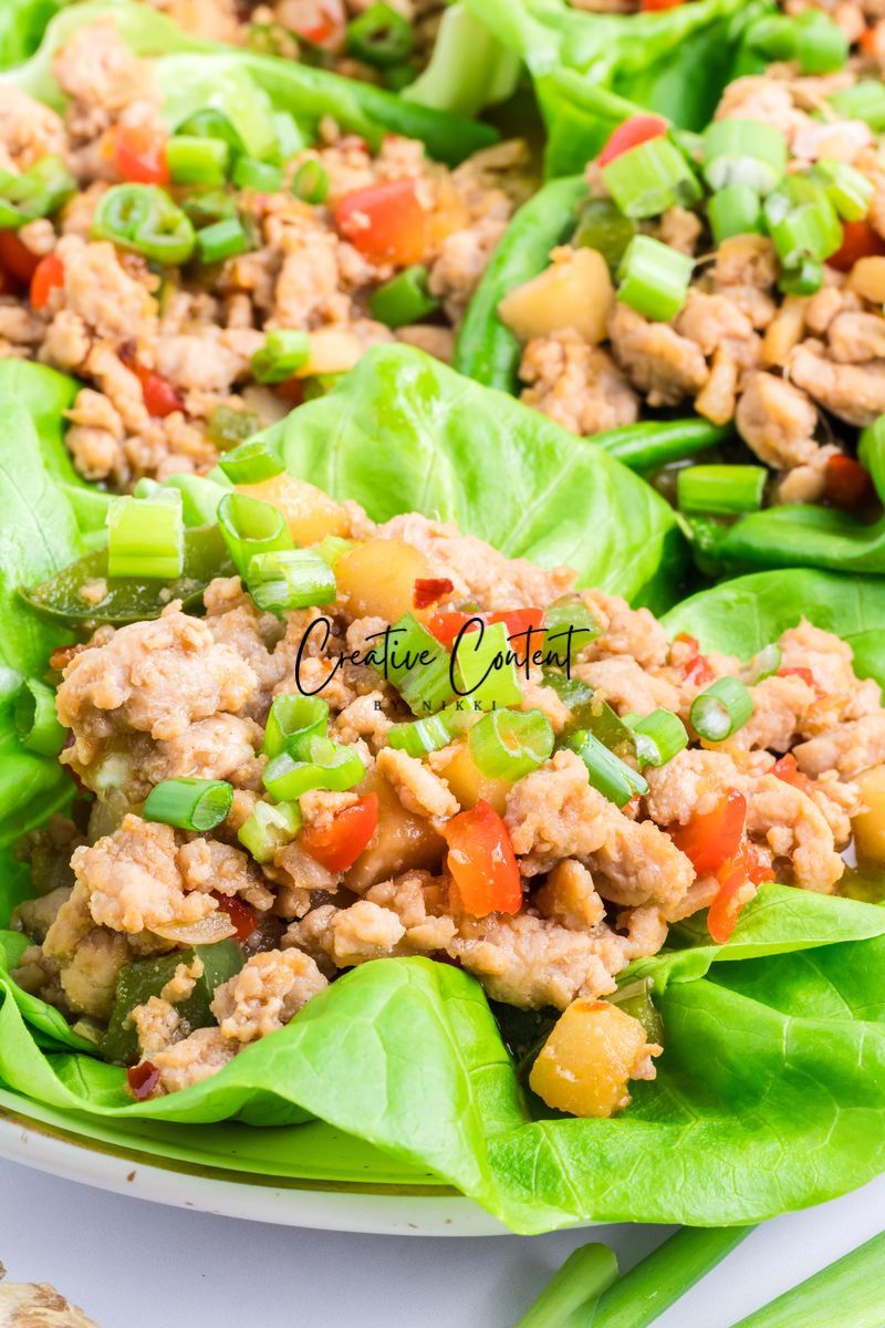 Asian Chicken Lettuce Wraps - Exclusive